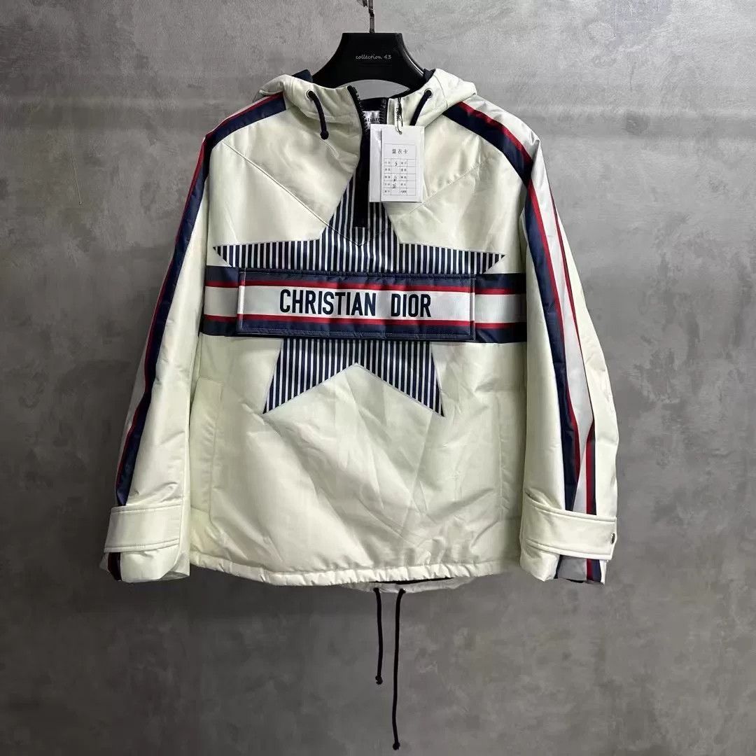 Dior Dior Printed Graphic White Light Jacket s Men Size US S / EU 44-46 / 1 - 1 Thumbnail