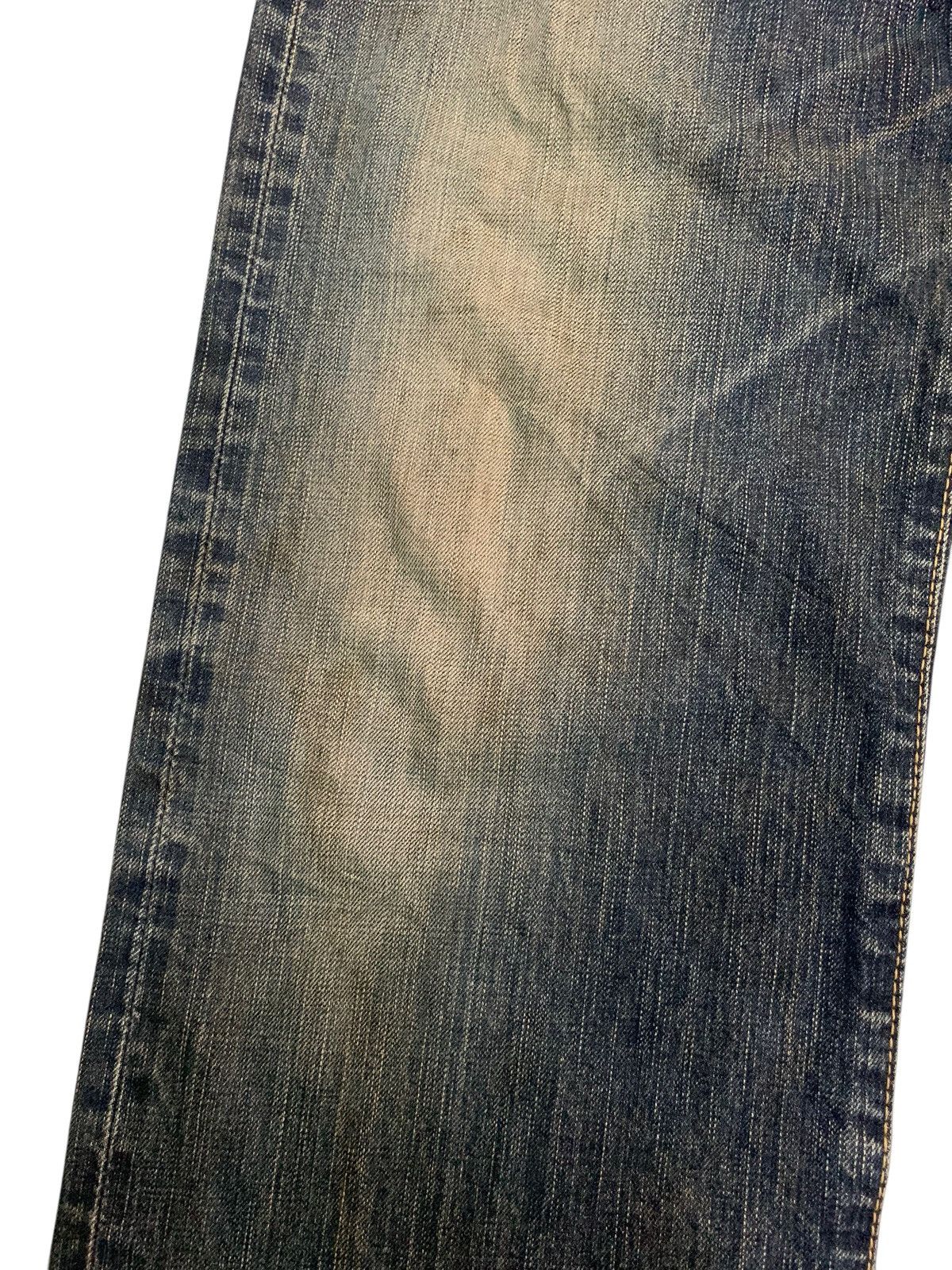 Edwin × If Six Was Nine × Kapital VINTAGE EDWIN 505Z SELVEDGE RUSTY JAPANASE DISTRESSED DENIM Size US 32 / EU 48 - 19 Thumbnail