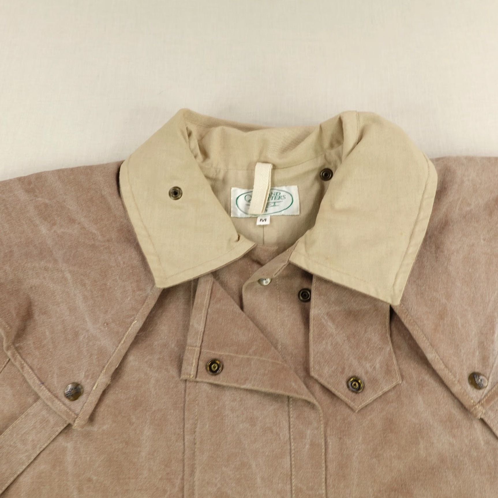Vintage Vintage Overland Outfitters Jacket Mens Medium Canvas Trench Coat 90s Outdoor Workwear Size US M / EU 48-50 / 2 - 2 Thumbnail