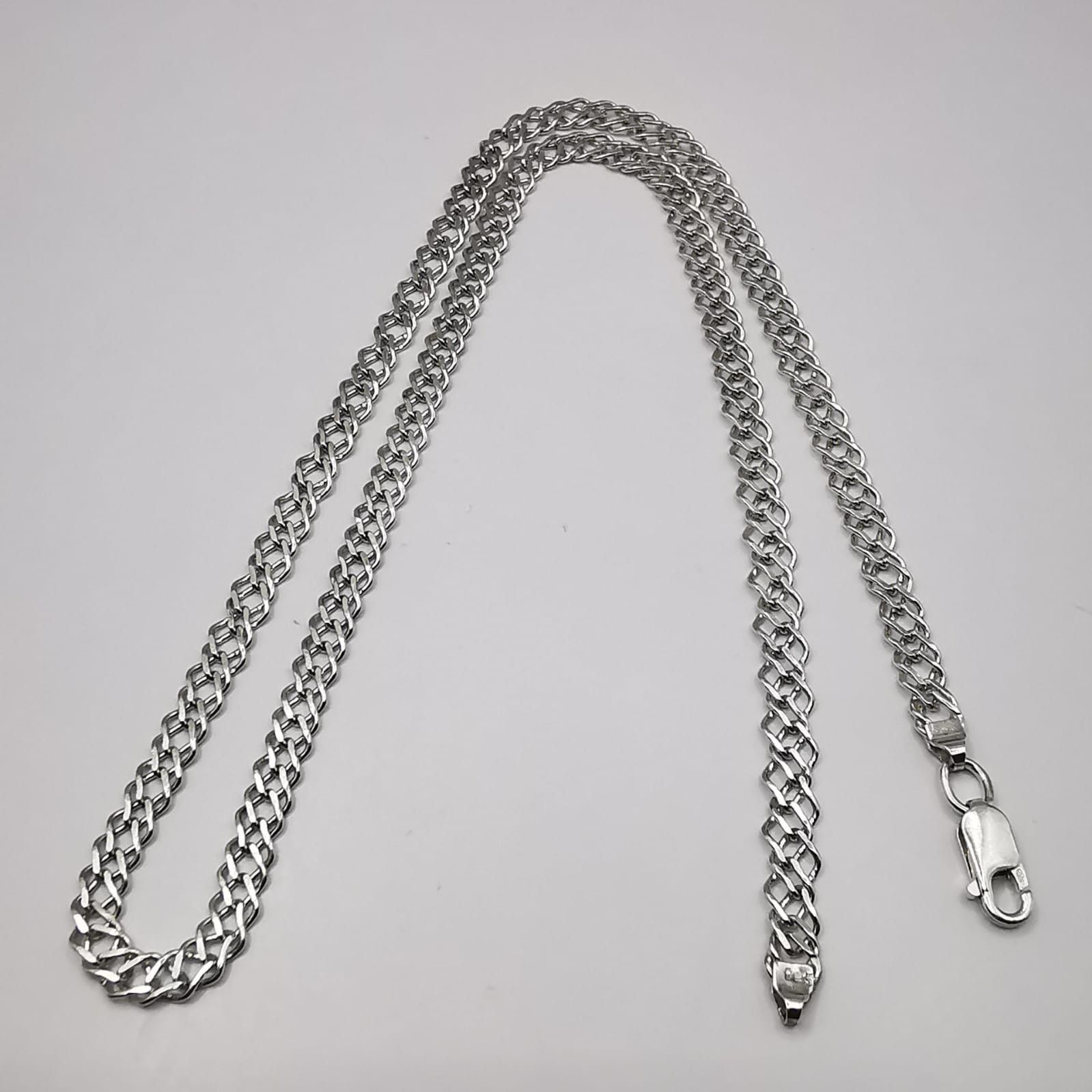 Sterling Silver Vintage Chain, 925 Sterling Silver, Signed , 16,07g Size ONE SIZE - 2 Thumbnail