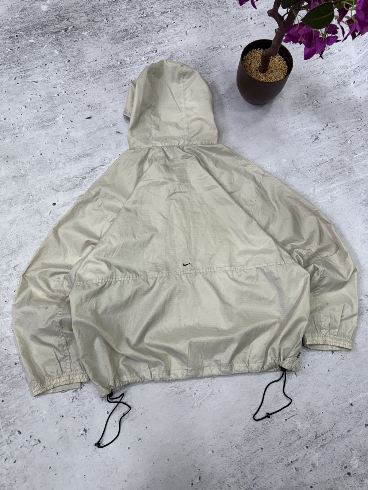Nike × Vintage NIKE VINTAGE BASIC LOGO OVERSIZE BAGGY LIGHT JACKET Size US XL / EU 56 / 4 - 2 Thumbnail