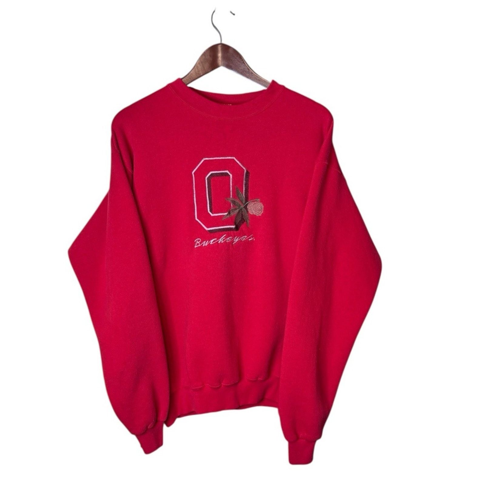 Gildan VTG Ohio State Buckeyes Red Santee Sweatshirt USA size L Size US L / EU 52-54 / 3 - 1 Thumbnail