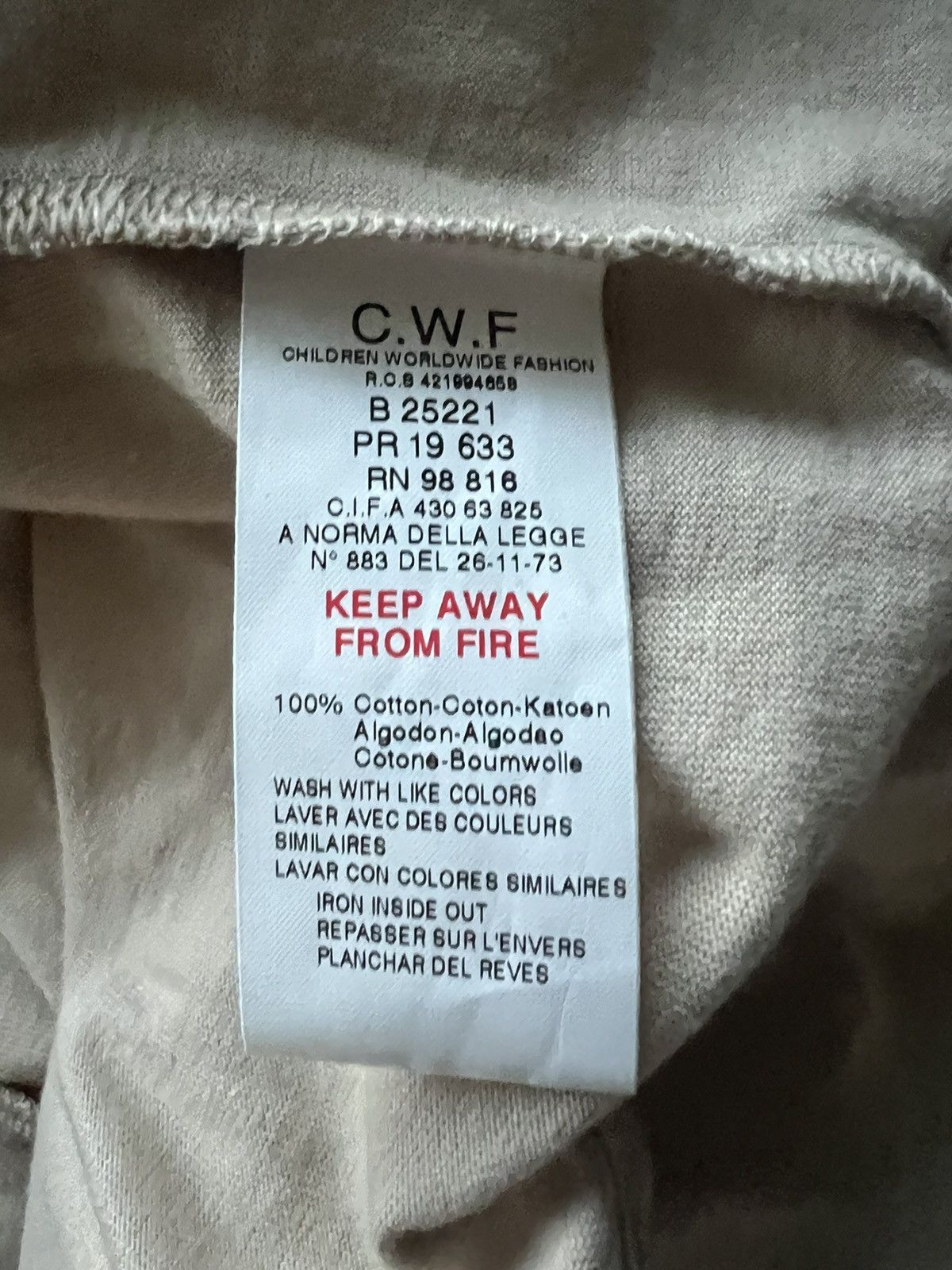 Burberry Burberry Hidden Trin T-Beige Long Sleeve Size US XS / EU 42 / 0 - 7 Thumbnail