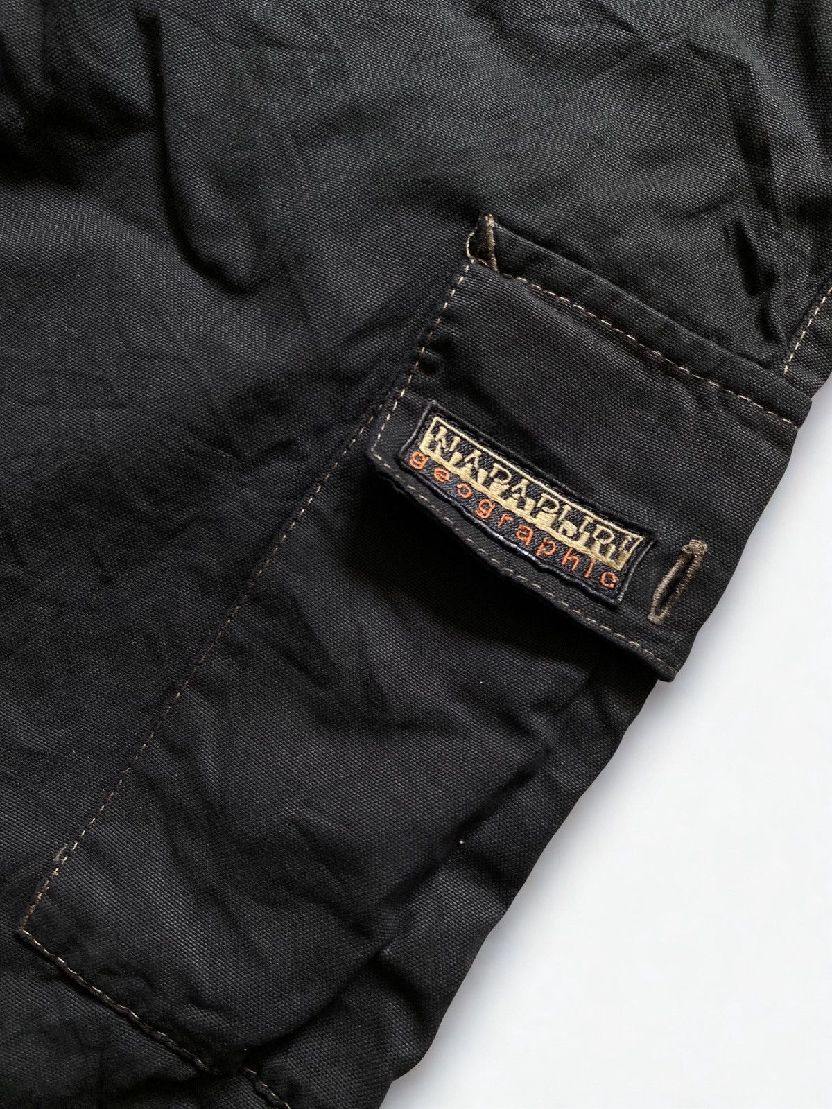 Napapijri Vintage Napapijri Geographic Cargo Trousers Size US 34 / EU 50 - 2 Thumbnail