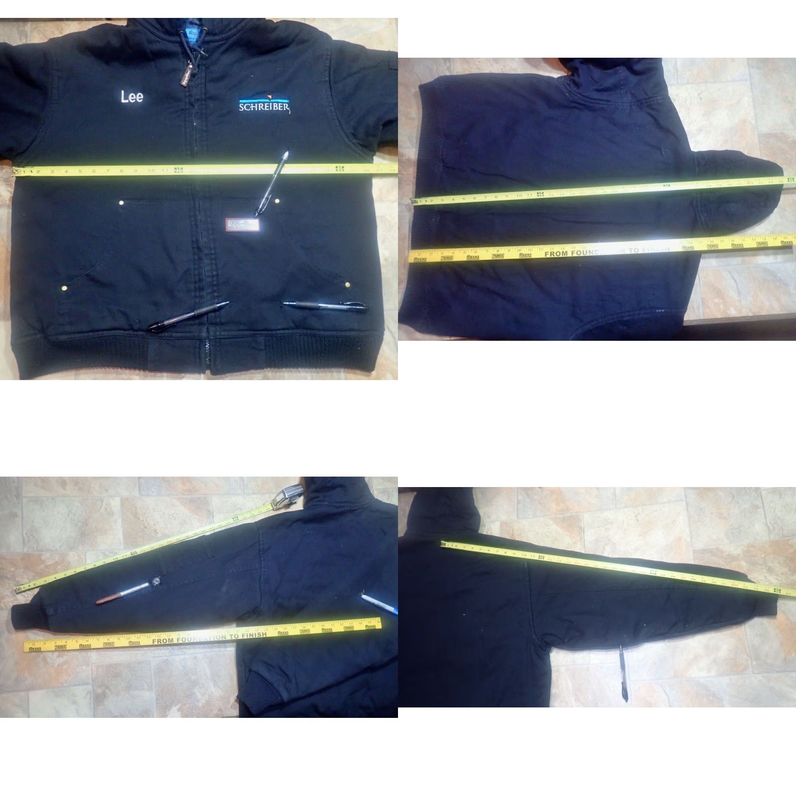 Refrigiwear VINTAGE Refrigiwear ComfortGuard Jacket Mens XL Black Size US XL / EU 56 / 4 - 8 Thumbnail