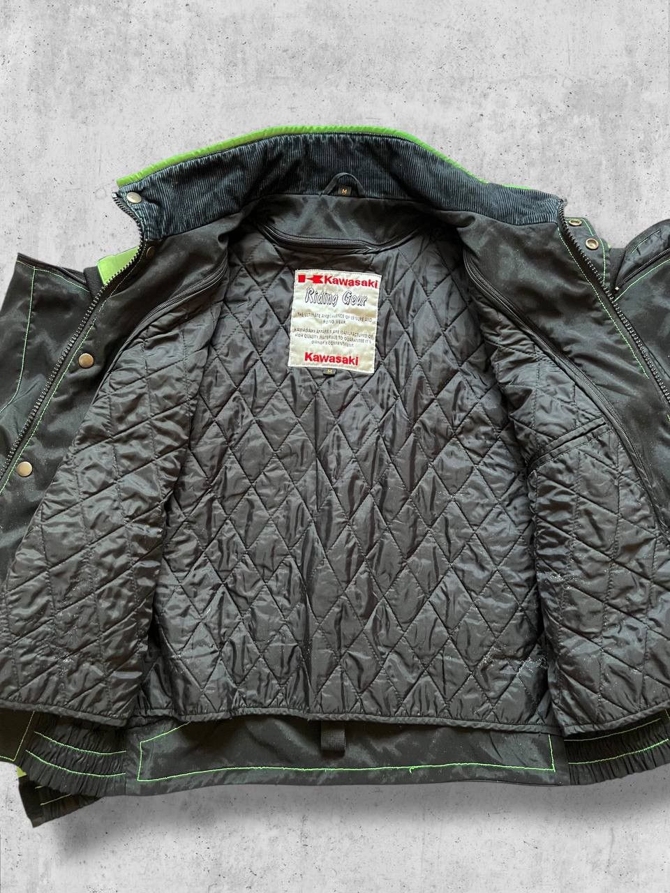 Other KAWASAKI 3 in 1 Racing Jacket + VEST vintage bomber Size US L / EU 52-54 / 3 - 11 Thumbnail