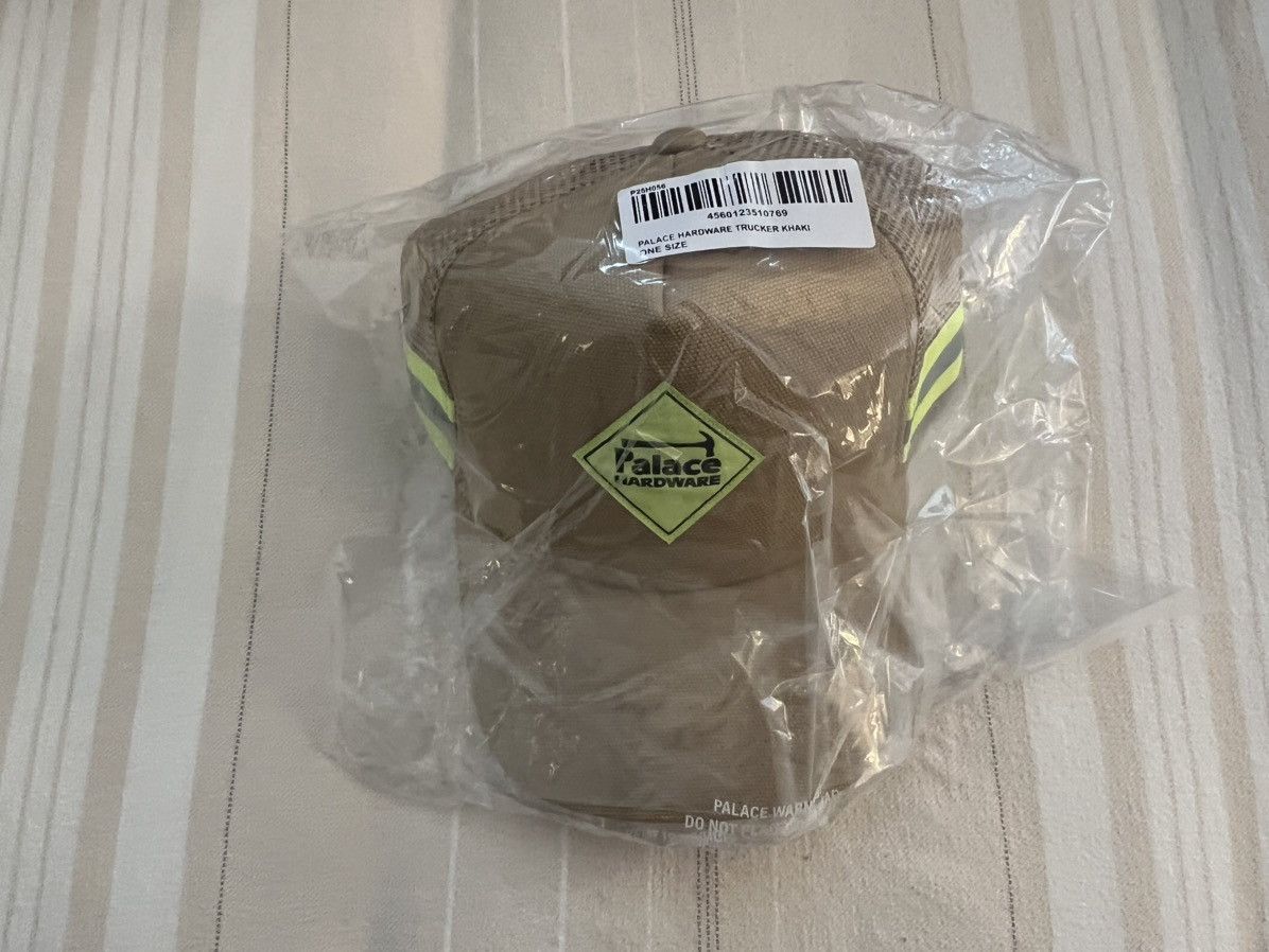 Palace Palace Hardware Trucker Khaki Hat Cap SnapBack One Size Size ONE SIZE - 8 Thumbnail