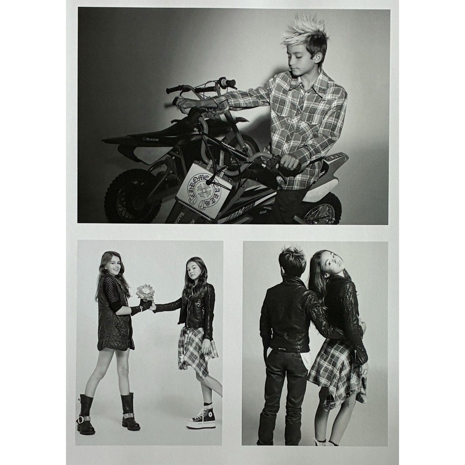 Chrome Hearts × Japanese Brand × Vintage Chrome Hearts black/white photo Poster framed 9x11 Size ONE SIZE - 2 Thumbnail