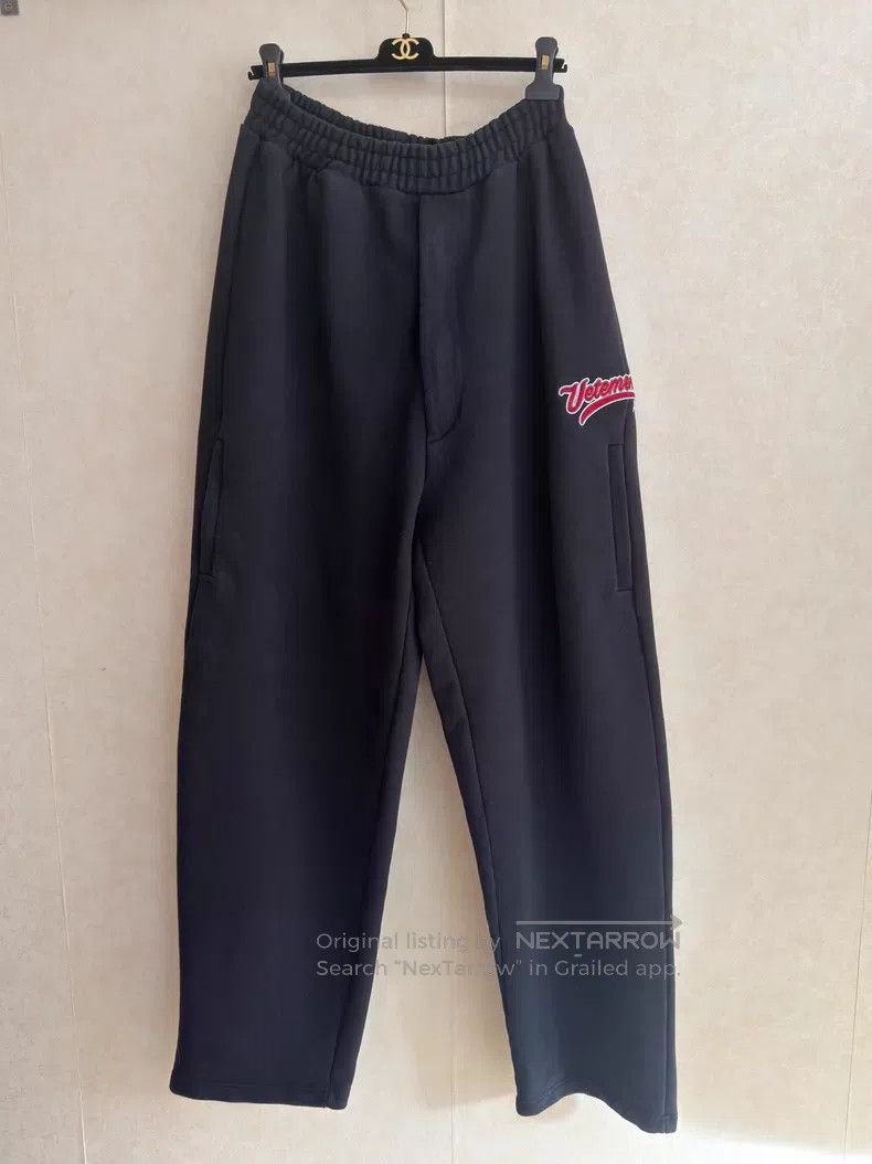 Vetements VETEMENTS size S Original embroidery logo Yankees black wid Size US 27 - 1 Thumbnail