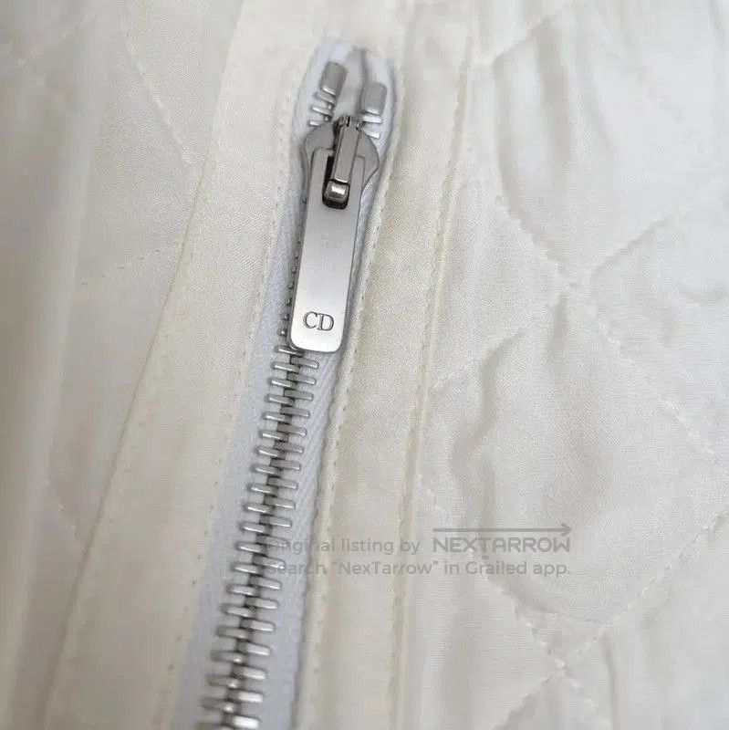 Dior Dior White Silk Checkered Women's Jacket . Size S / US 4 / IT 40 - 4 Thumbnail