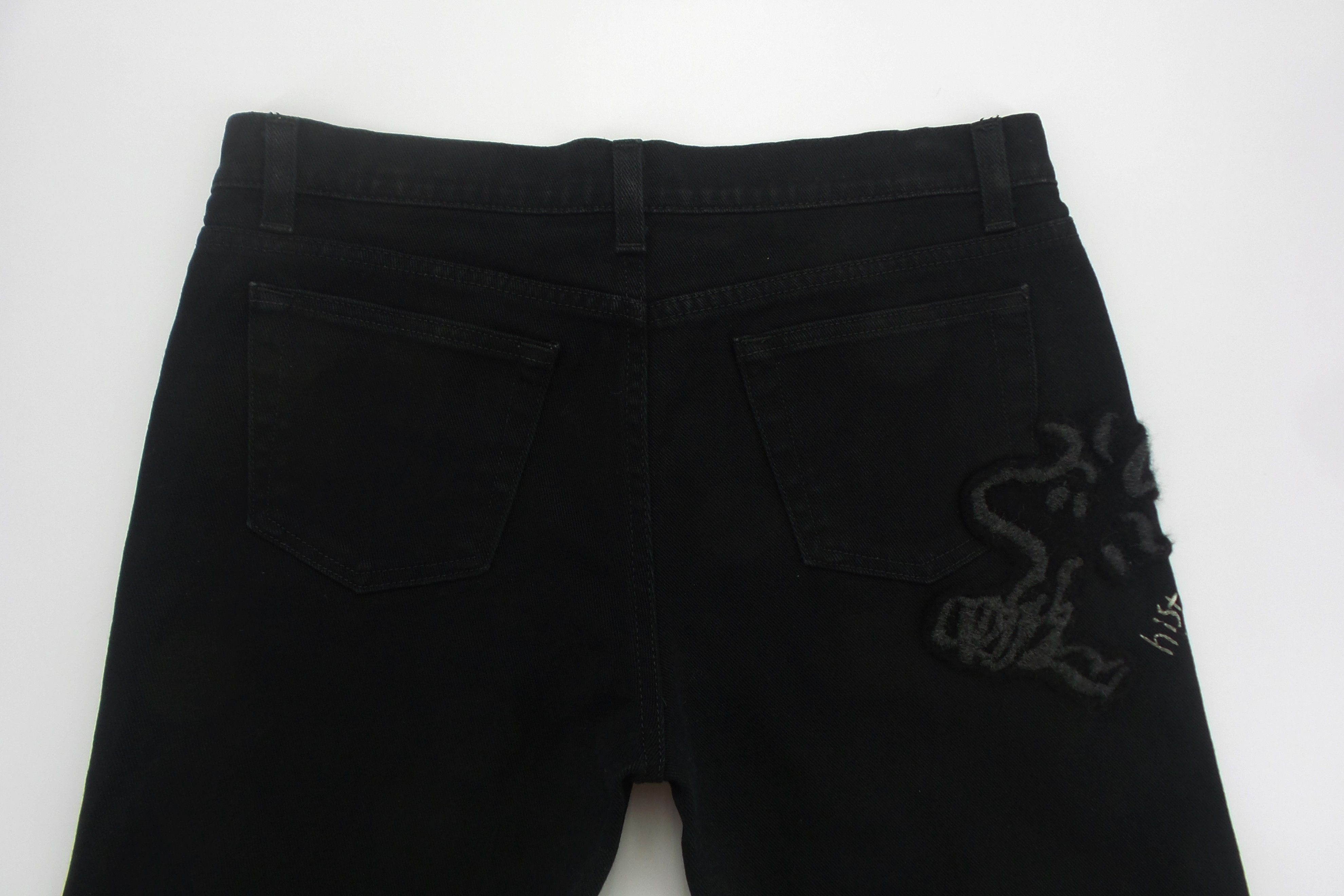 Iceberg History Iceberg × Peanuts Black Jeans W15xL34.5 Size US 29 - 10 Thumbnail