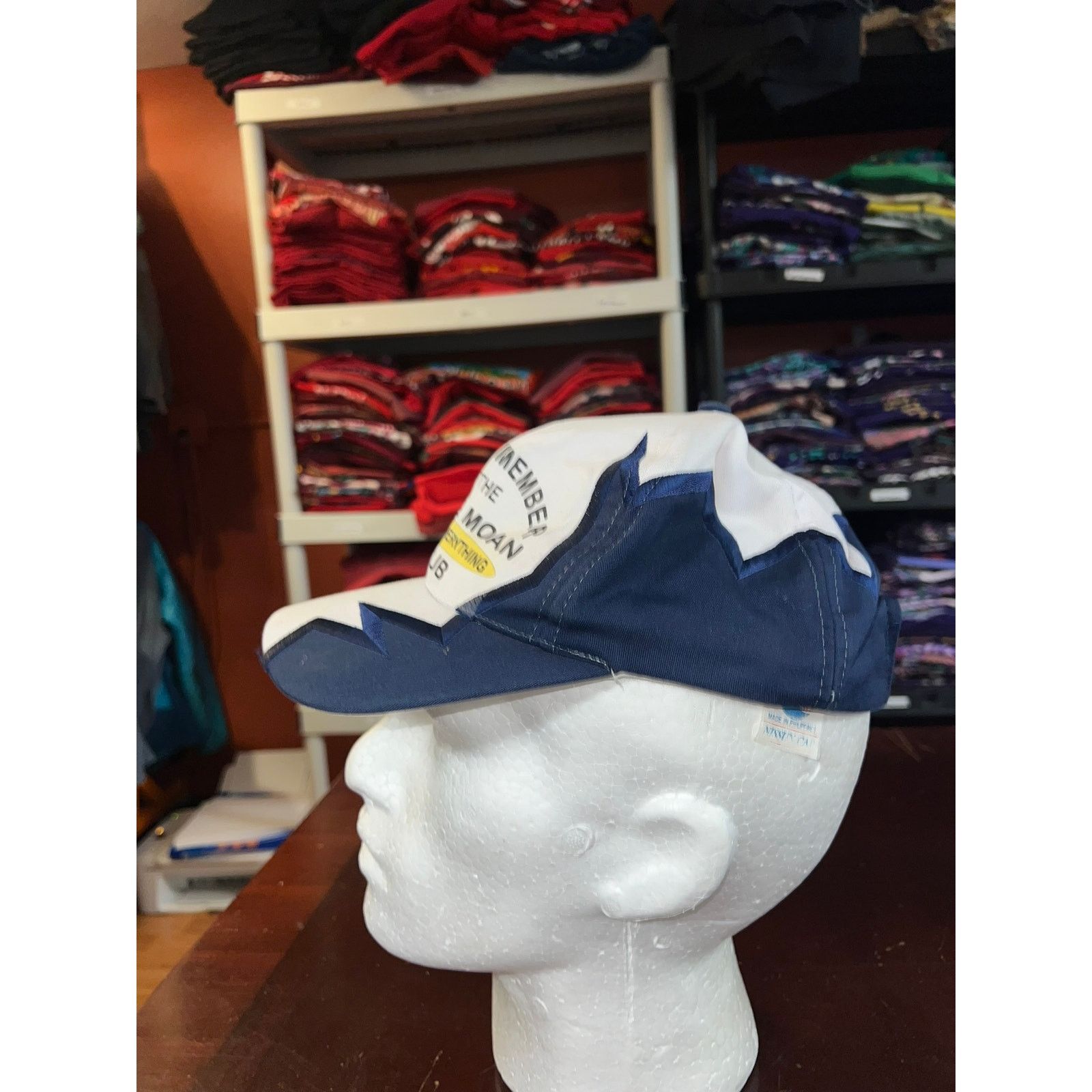 Vintage Vintage Piss And Moan Club Hat Official Member White Cap Size ONE SIZE - 4 Thumbnail