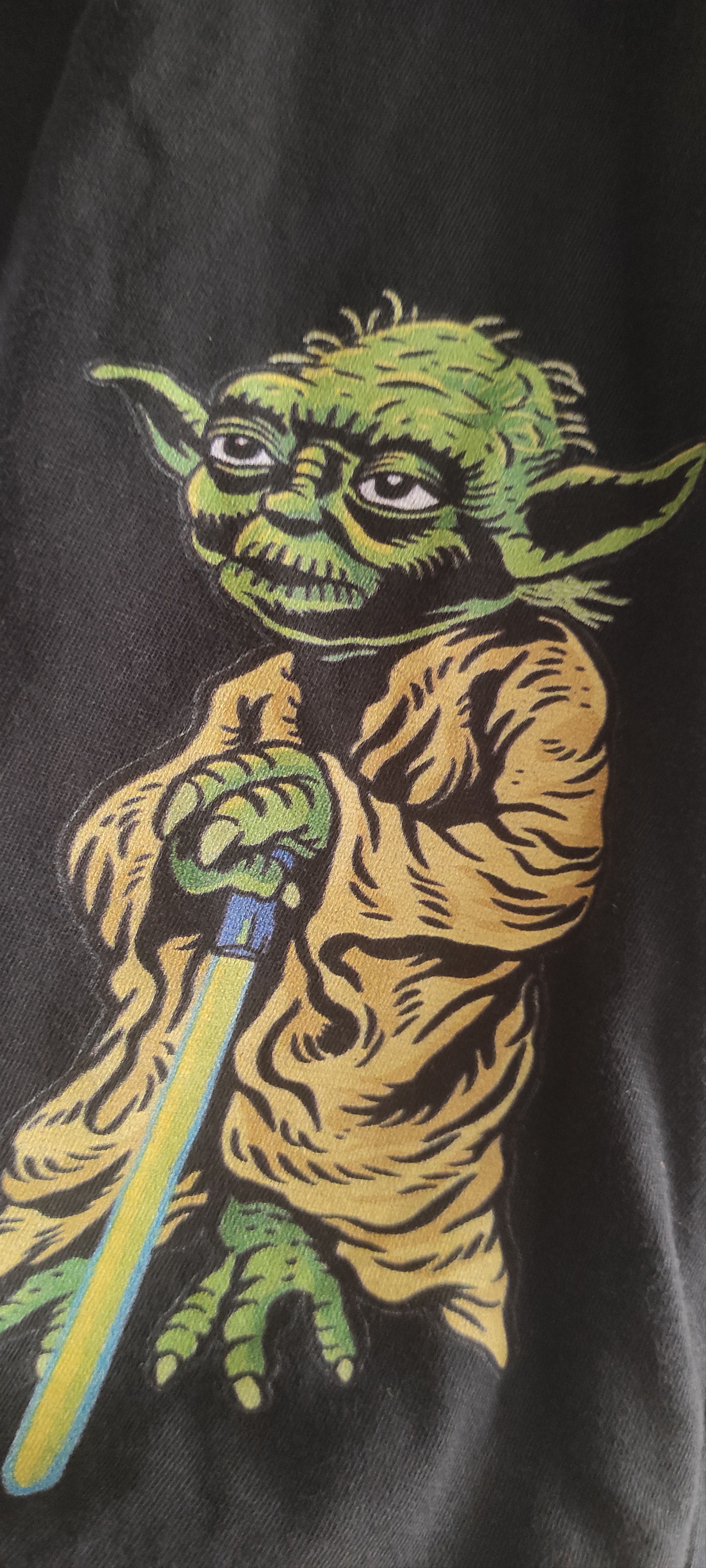 Star Wars × Vintage VTG Star Wars Yoda Underoos Graphic T shirt Size M Size US M / EU 48-50 / 2 - 6 Thumbnail