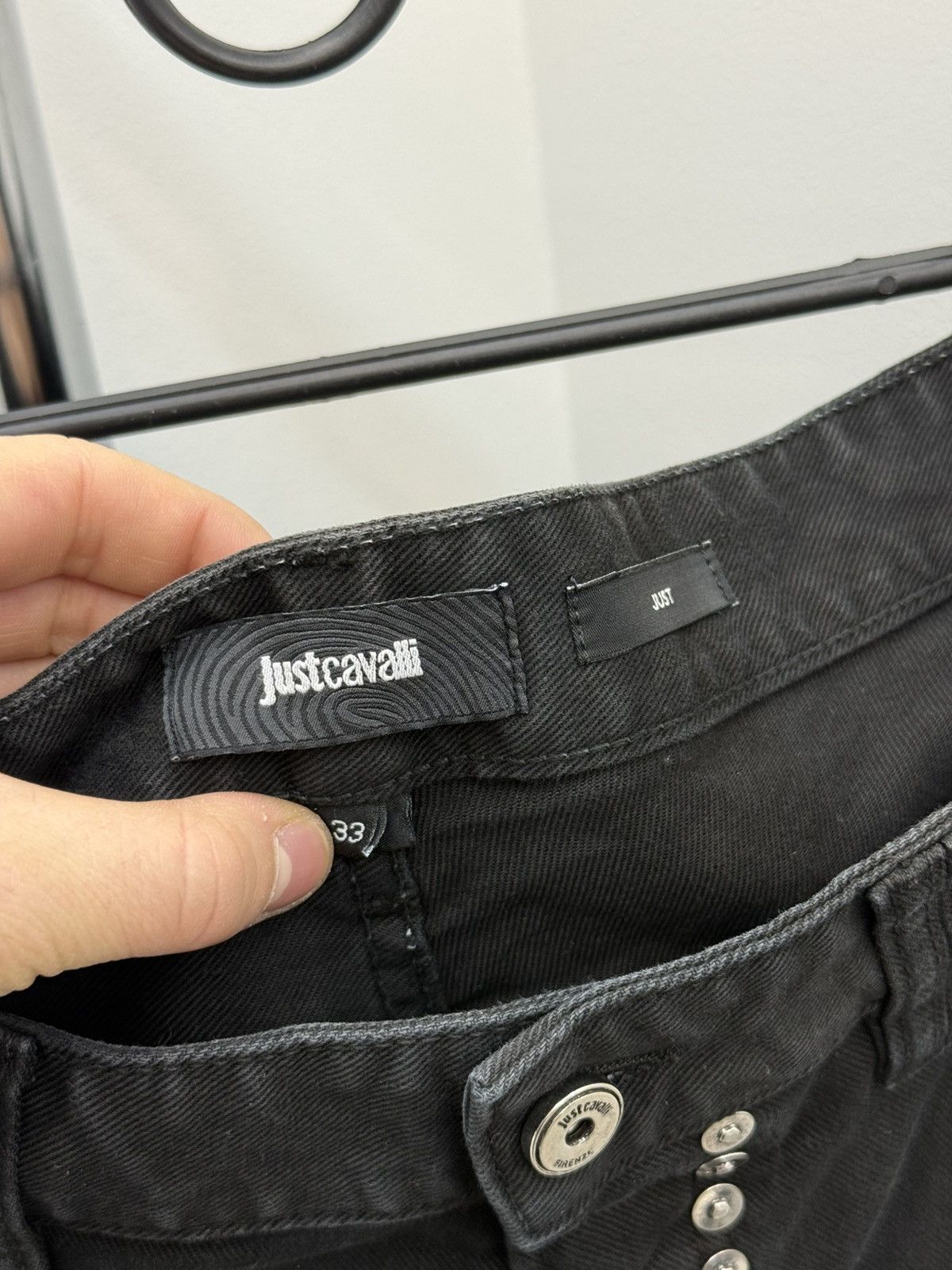 Just Cavalli Just Cavalli Jeans With Rivets Size US 33 - 4 Thumbnail