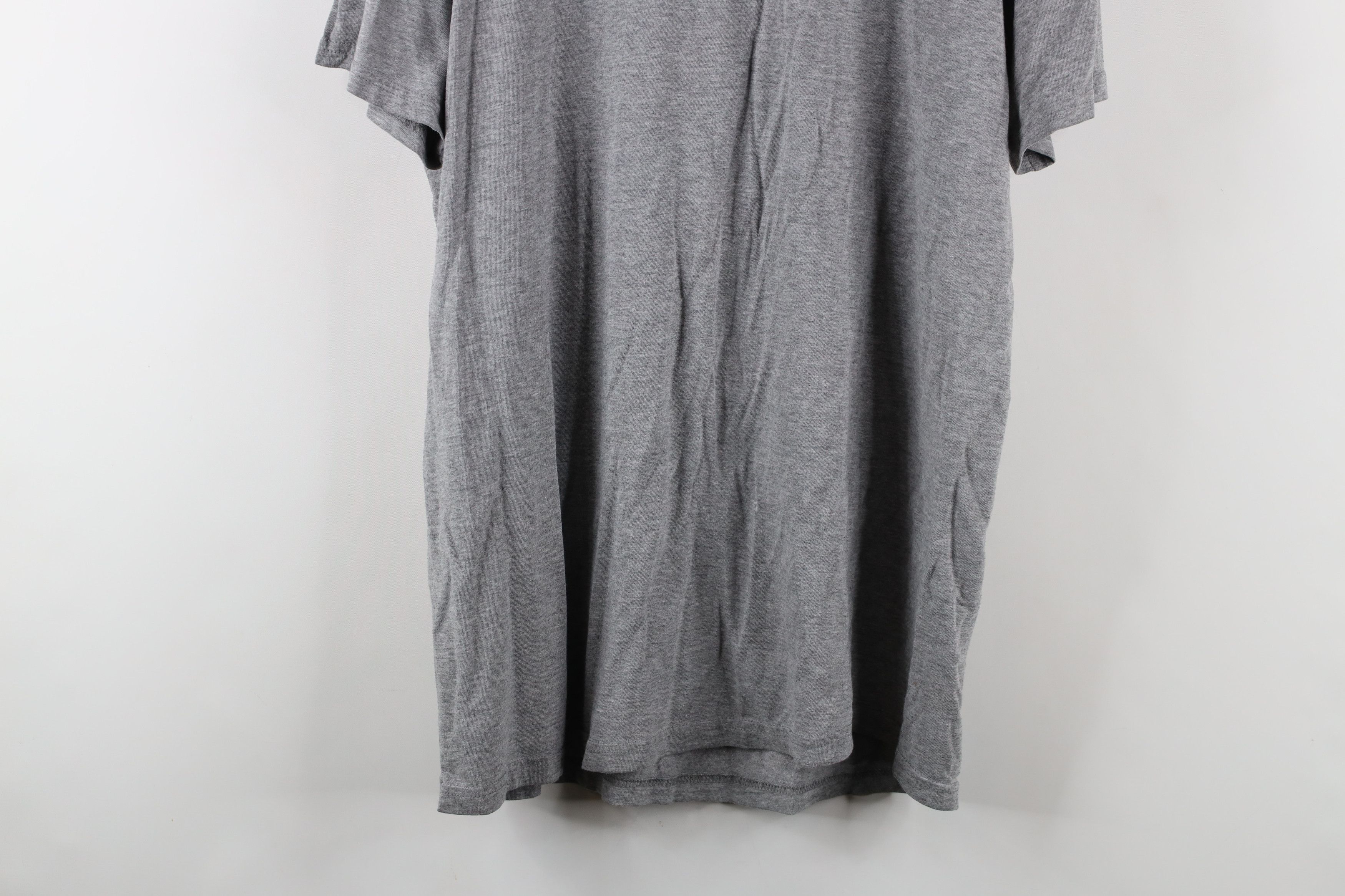 Nike × Vintage Vintage Nike Air Jordan Jumpman MJ Black Cat T-Shirt Gray Size US L / EU 52-54 / 3 - 14 Thumbnail