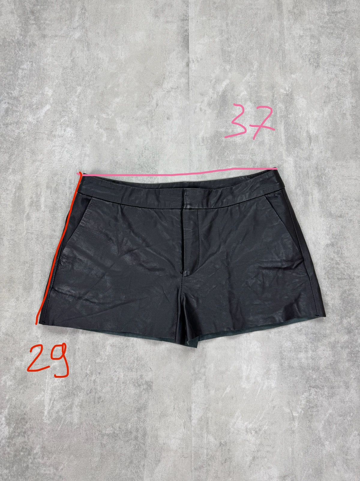 Zara KAIA x ZARA Leather mini skirt Women’s size XS Size 25" / US 0 / IT 36 - 10 Thumbnail