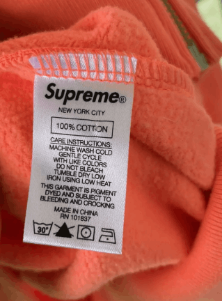 Supreme Supreme 18FW Bone Zip Up Sweatshirt Chito Size US S / EU 44-46 / 1 - 3 Thumbnail