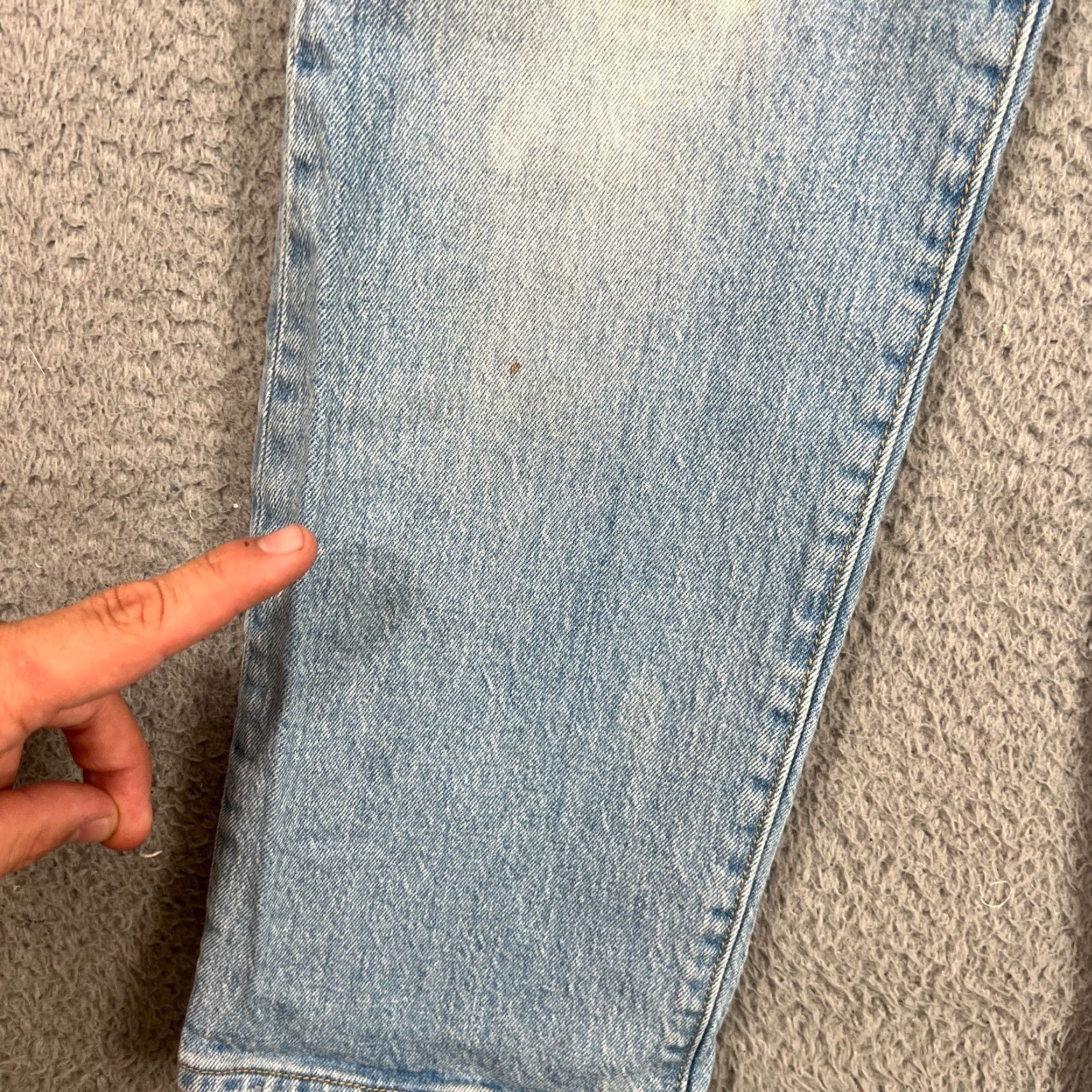 Levi's VINTAGE Levi's Jeans Ribcage Regular Ankle Size 25 Blue Cotton Denim 5-Pocket 25in Inseam Womens Size 42" / US 20 - 5 Thumbnail