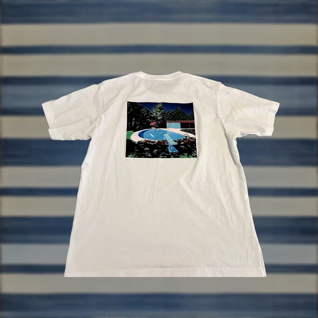 Uniqlo UNIQLO UT Graphic White T-Shirt Medium Mens M Size US M / EU 48-50 / 2 - 1 Thumbnail