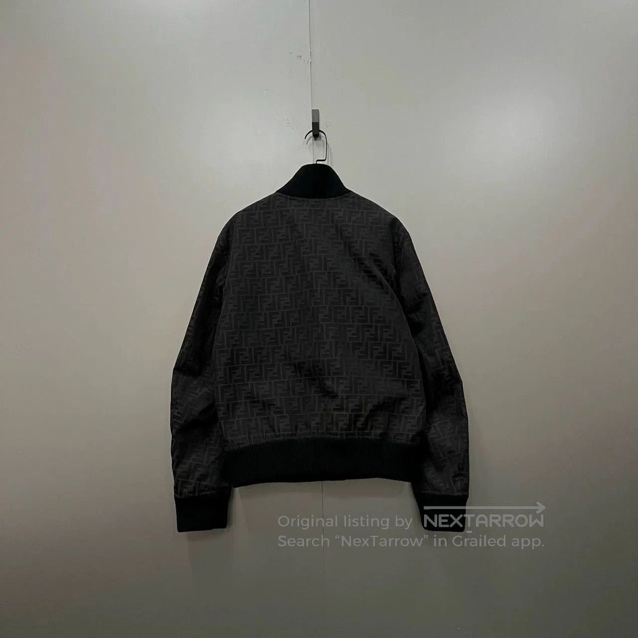 Fendi FENDI FF Monogram Stand Collar Jacket. Size US L / EU 52-54 / 3 - 2 Thumbnail