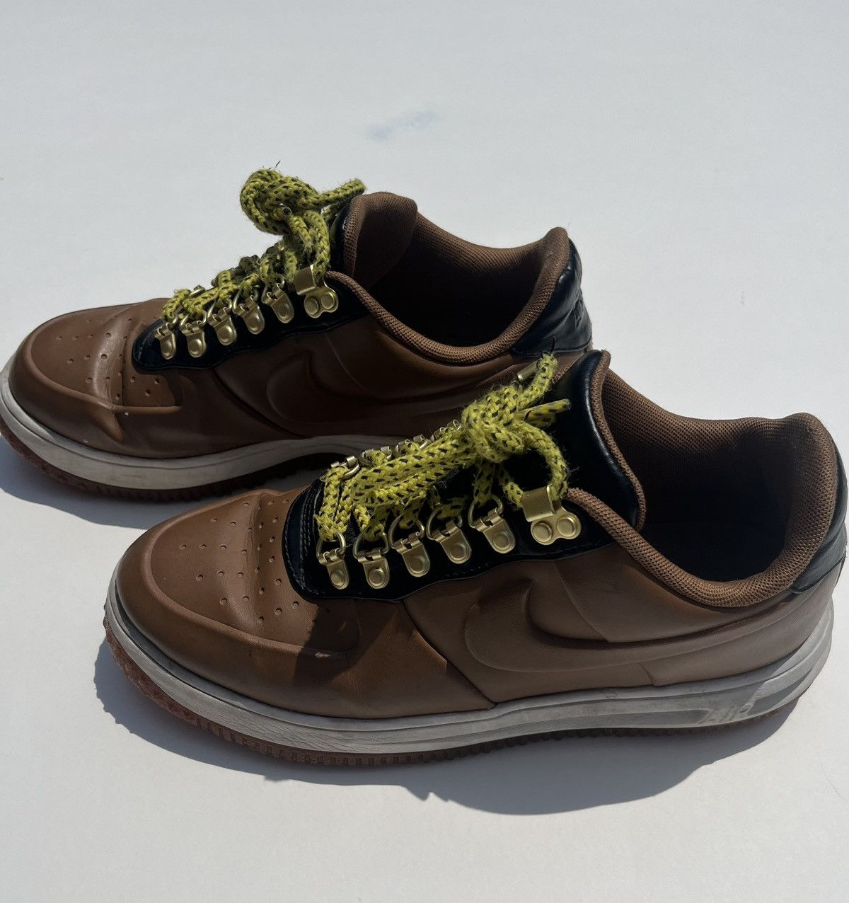 Nike Men’s Nike Lunar Force Duckboot Low Size 8 Ale Brown Black Size US 8 / EU 41 - 3 Thumbnail