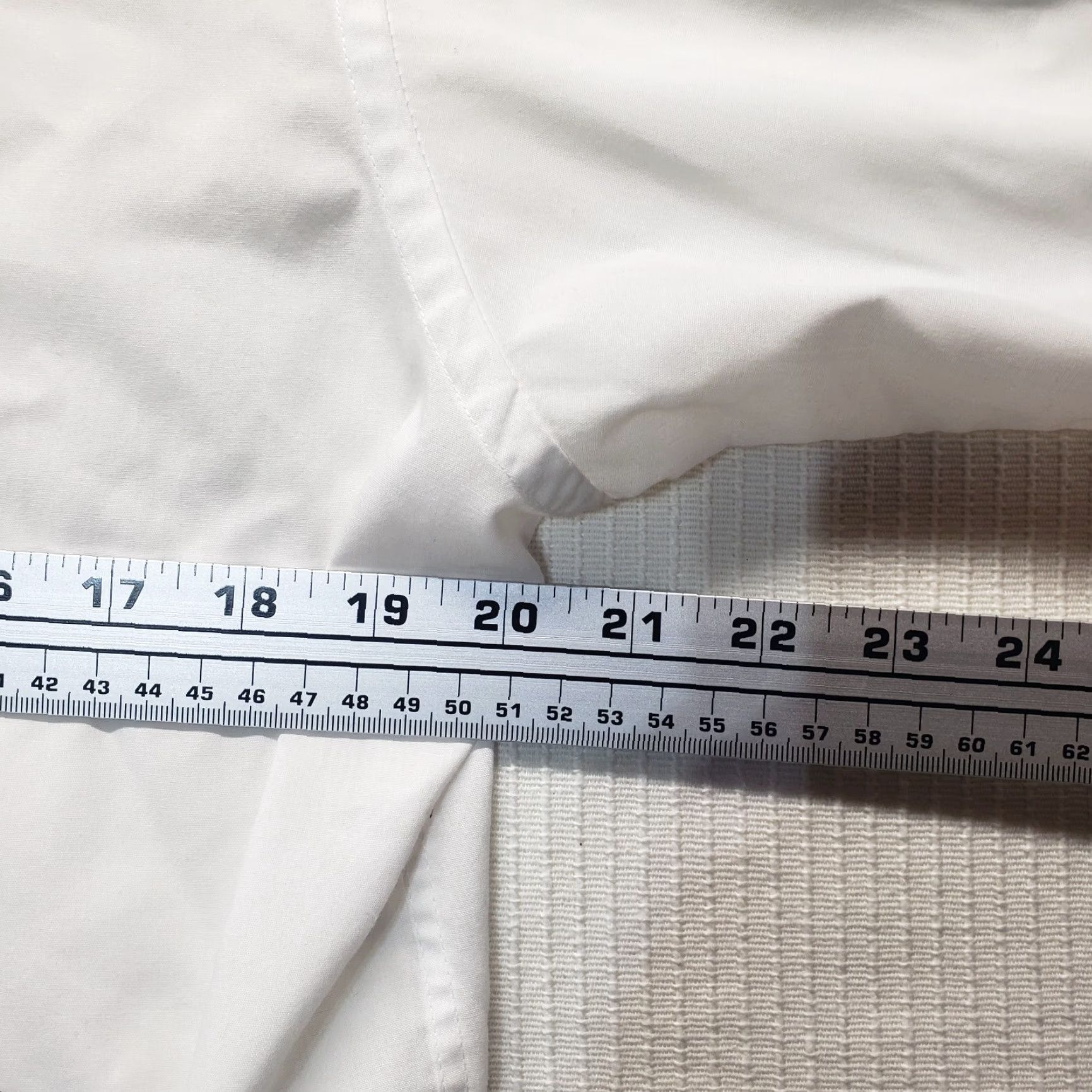 Joseph JOSEPH & FEISS Solid White Tuxedo Dress Shirt Size 18.5 Regular Classic Fit Mens Size 48R - 5 Thumbnail