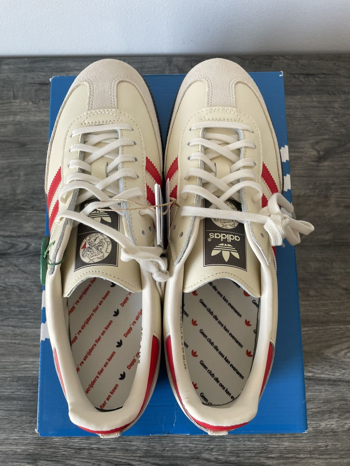 Adidas Adidas Samba Ajax Cream Size US 10.5 / EU 43-44 - 3 Thumbnail
