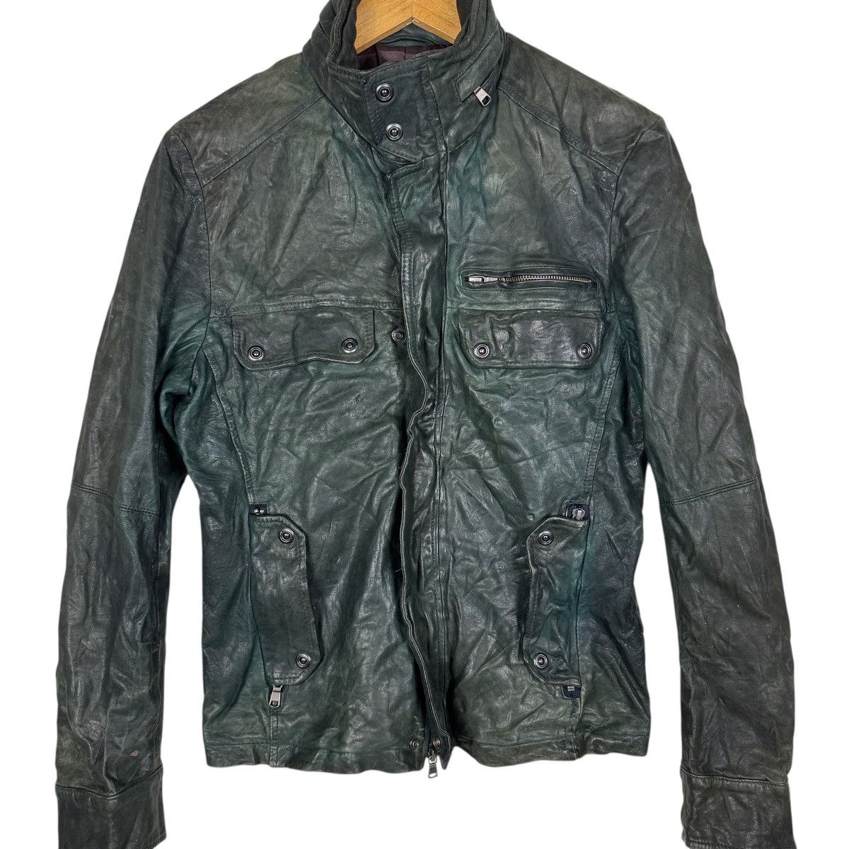 BUFFALO BOBS Scartish High Street Leather Jacket Size US M / EU 48-50 / 2 - 8 Thumbnail