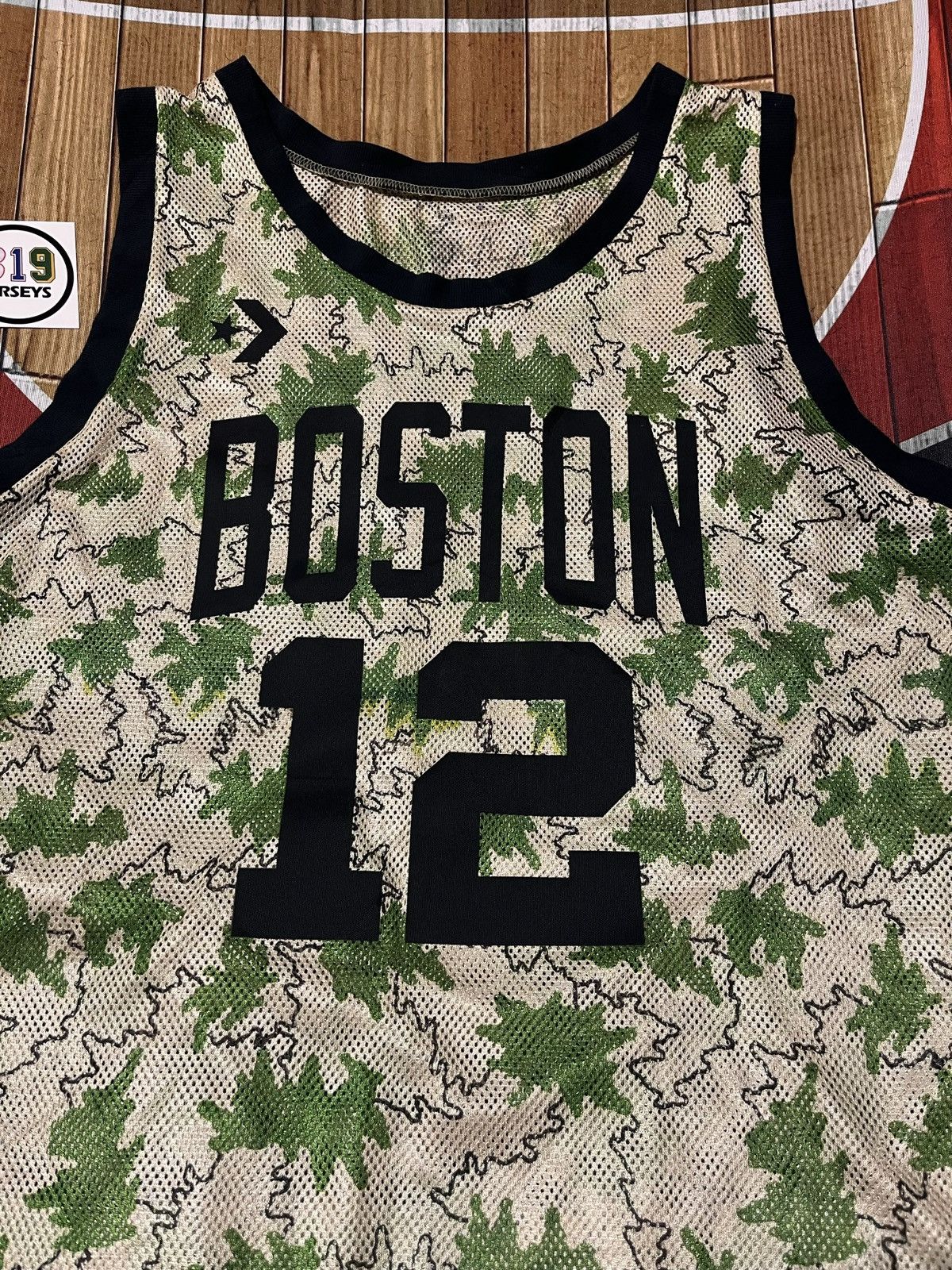 Converse Converse Boston Celtics Terry Rozier Camo Jersey Size US XL / EU 56 / 4 - 3 Thumbnail