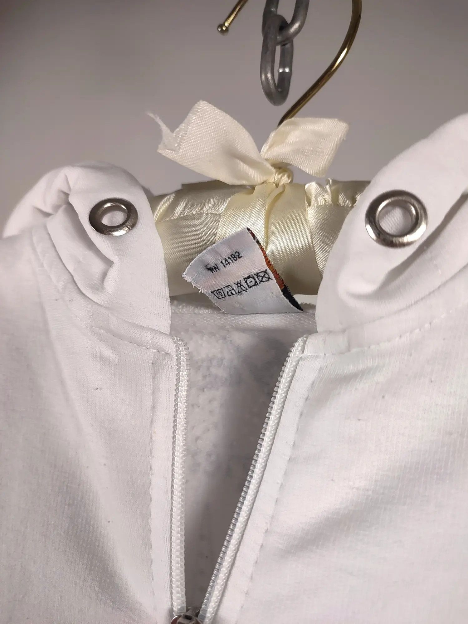 Christian Audigier Ed hardy Skull white hoodie Size M / US 6-8 / IT 42-44 - 7 Thumbnail