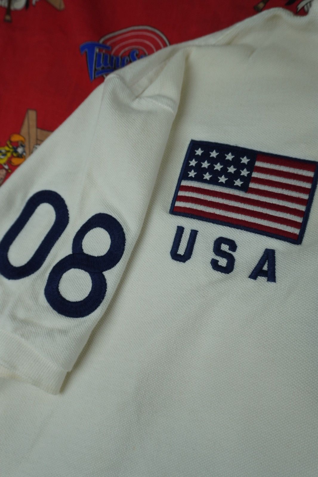 Polo Ralph Lauren Vtg 2008 polo ralph lauren Usa olympic team embroidered rare Size US L / EU 52-54 / 3 - 4 Thumbnail