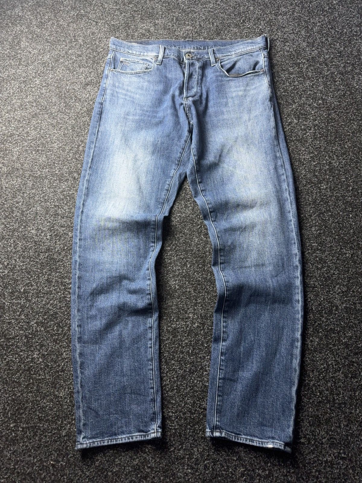 G-Star Vintage 00s G Star Raw Retro Denim pants jeans Y2K Size US 34 / EU 50 - 1 Thumbnail