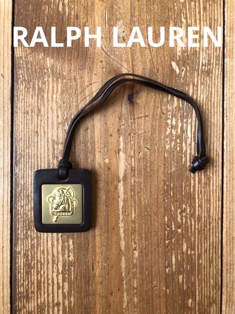 Ralph Lauren RALPH LAUREN Brown Leather Keychain Size ONE SIZE - 1 Thumbnail