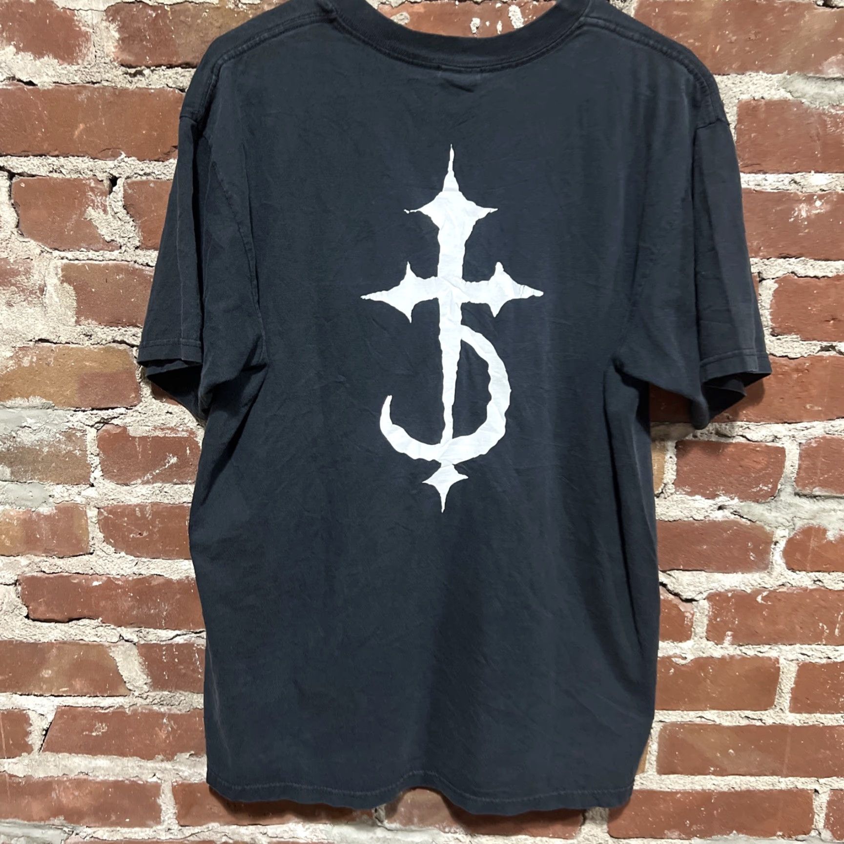 Anvil VINTAGE Anvil T-Shirt Devildriver The Wretched Fan Club Large Black Cotton Short Sleeve Mens Music Size US L / EU 52-54 / 3 - 4 Thumbnail