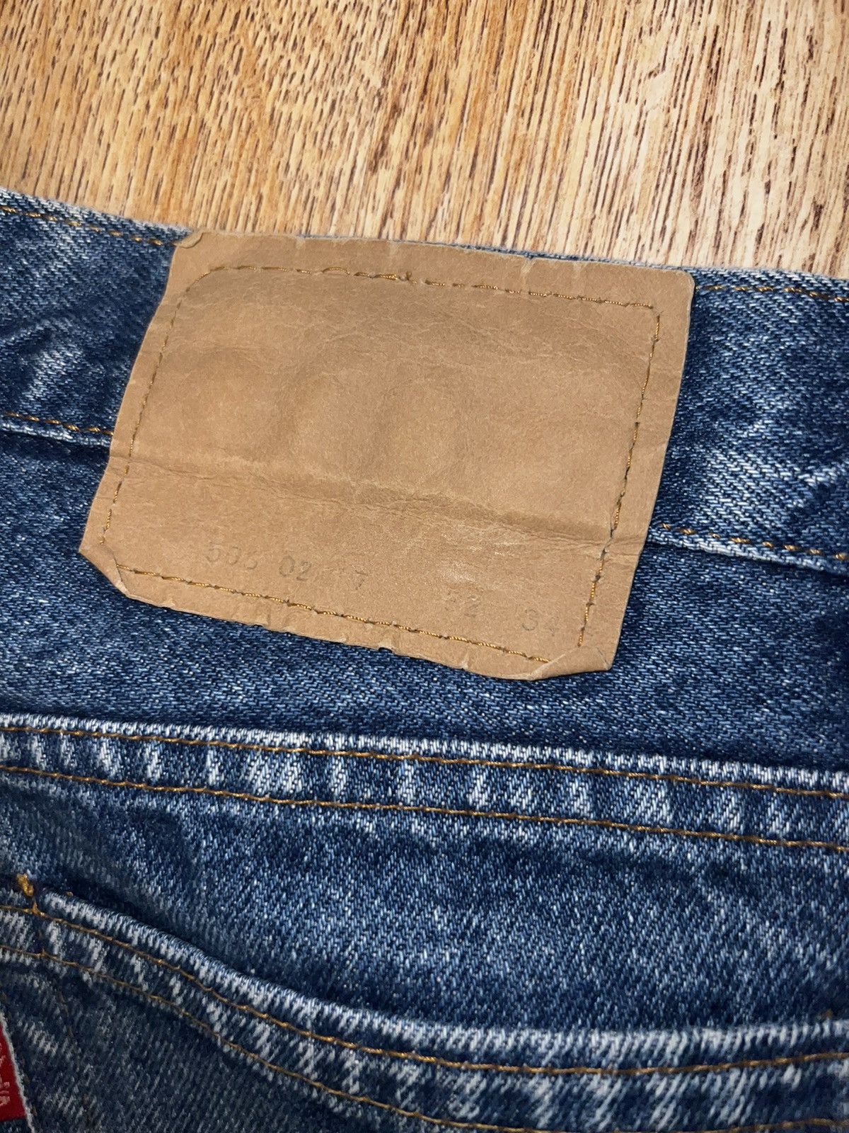 Levi's × Vintage Vintage Distressed Levis 501 Faded Blue Jeans Vintage Size US 32 / EU 48 - 3 Thumbnail