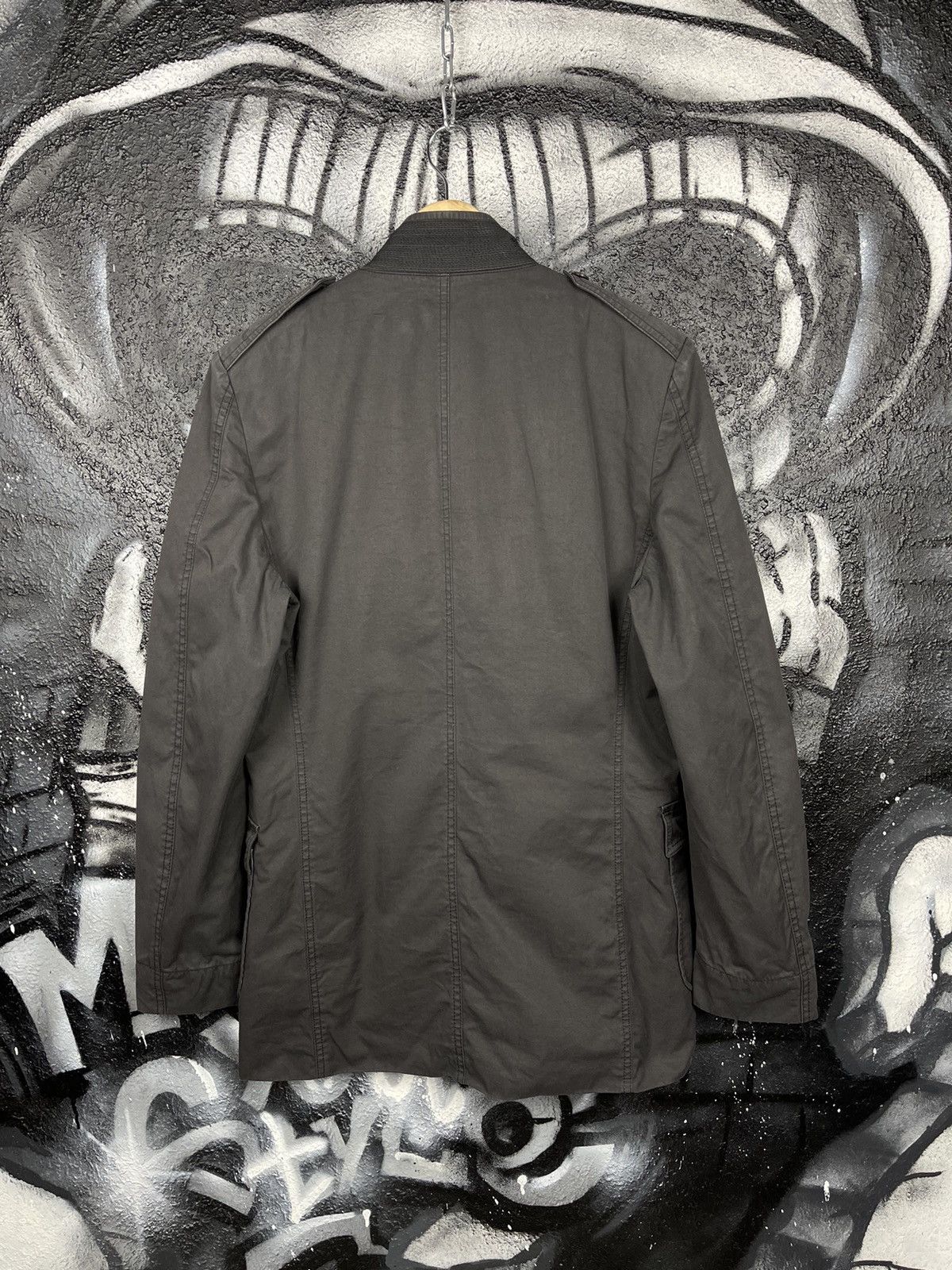 Hugo Boss Hugo Boss Alfred-W Vintage Dark Grey Blazer Jacket Size 48 Size US M / EU 48-50 / 2 - 11 Thumbnail