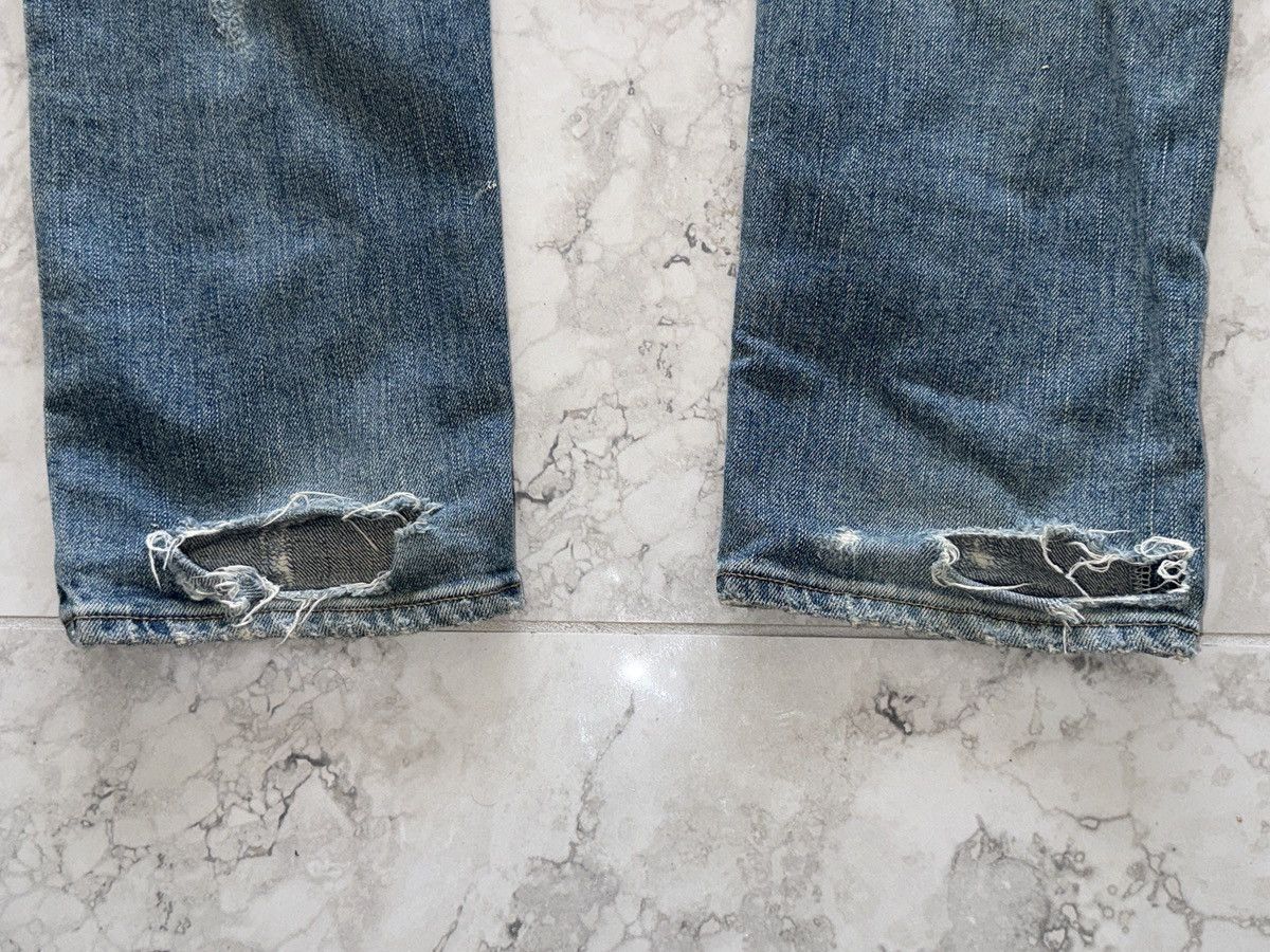 Saint Laurent Paris Timeless Distressed Denim 34 36 (2015 Hedi Slimane Era) Size US 34 / EU 50 - 14 Thumbnail