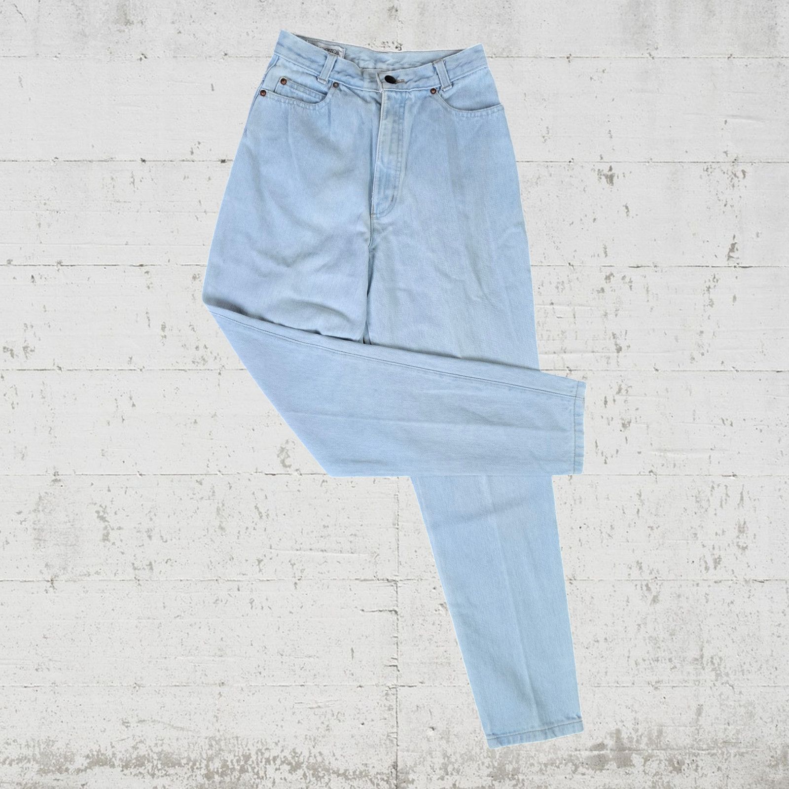 Vintage Vintage 80s Mom Jean Tapered Jeans Size 4 Size 27" / US 4 / IT 40 - 2 Thumbnail