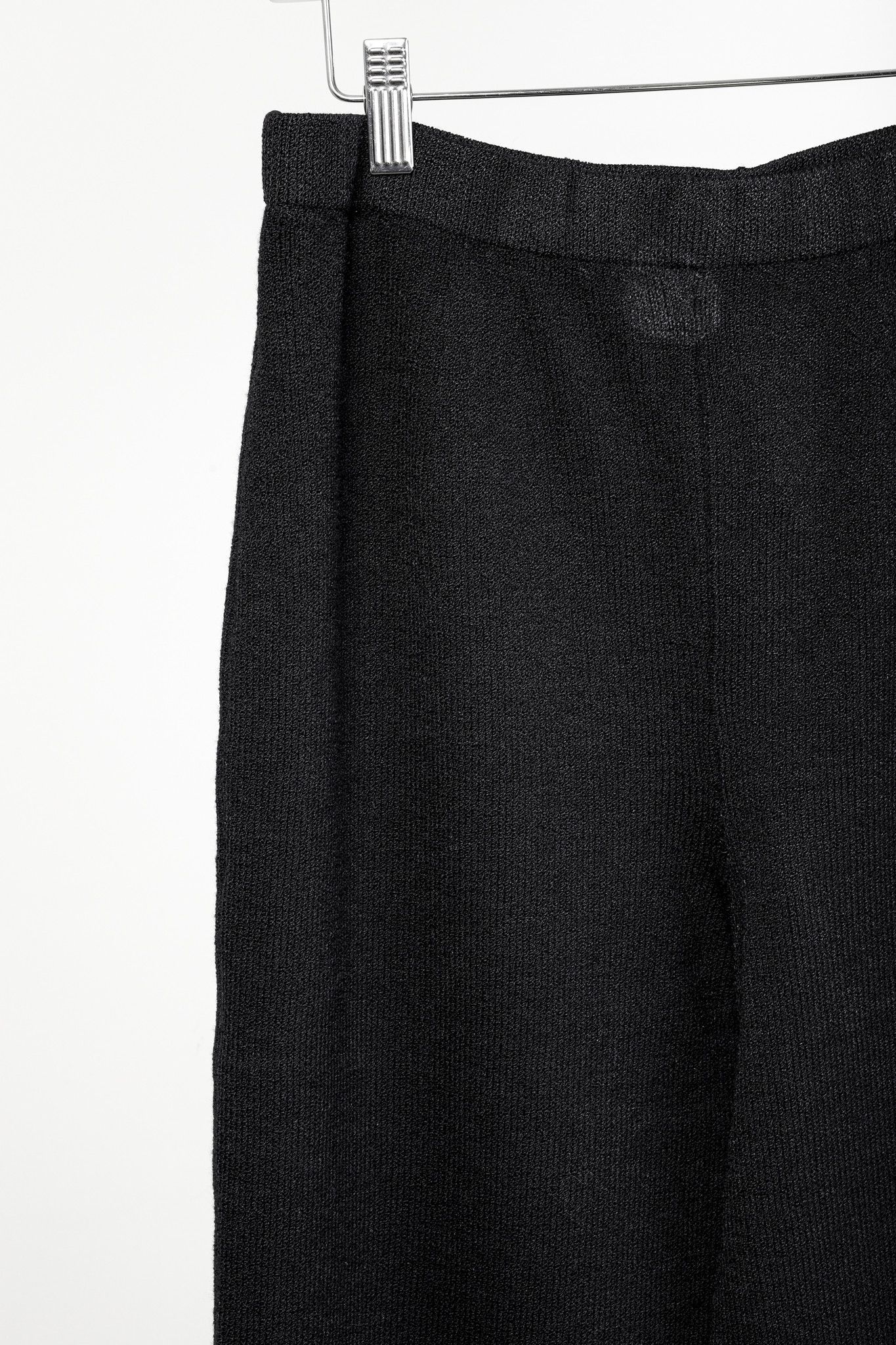 Other St. John Basics Black Straight Leg Knit Pant Size 32" / US 10 / IT 46 - 5 Thumbnail