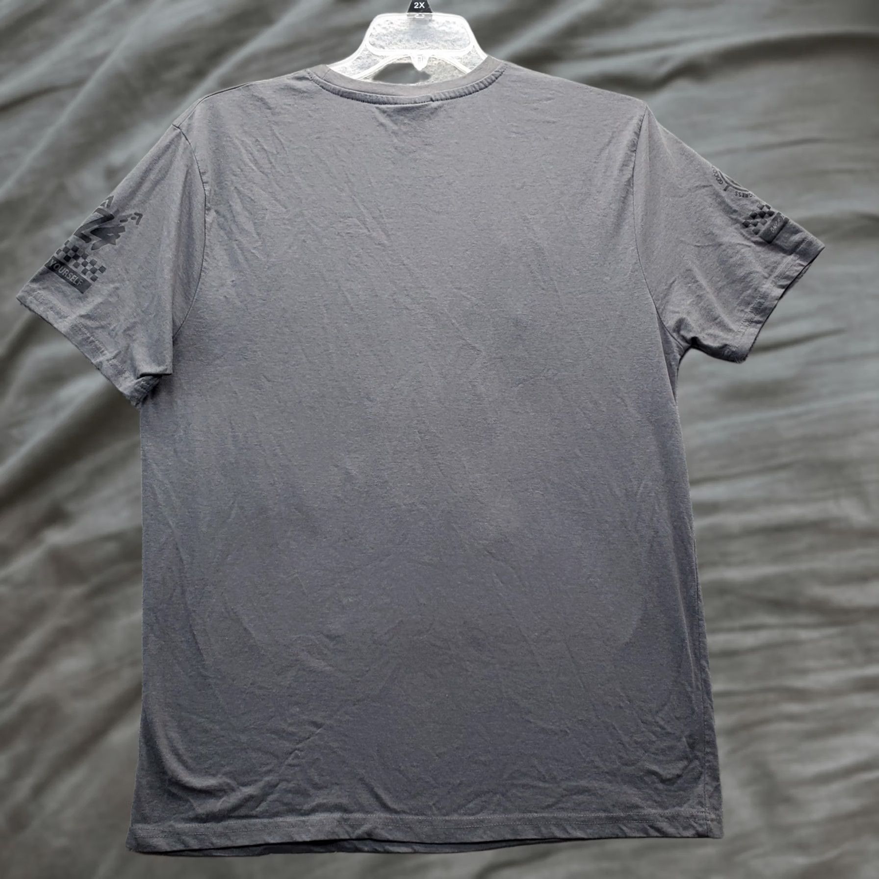 Vintage GTLY Pullover T-Shirt: Mens Size XL, Gray Graphic Print, Short Sleeve, Crew Neck, Cotton, Breathable, Logo, Outdoor, XX23 Size US XL / EU 56 / 4 - 1 Thumbnail