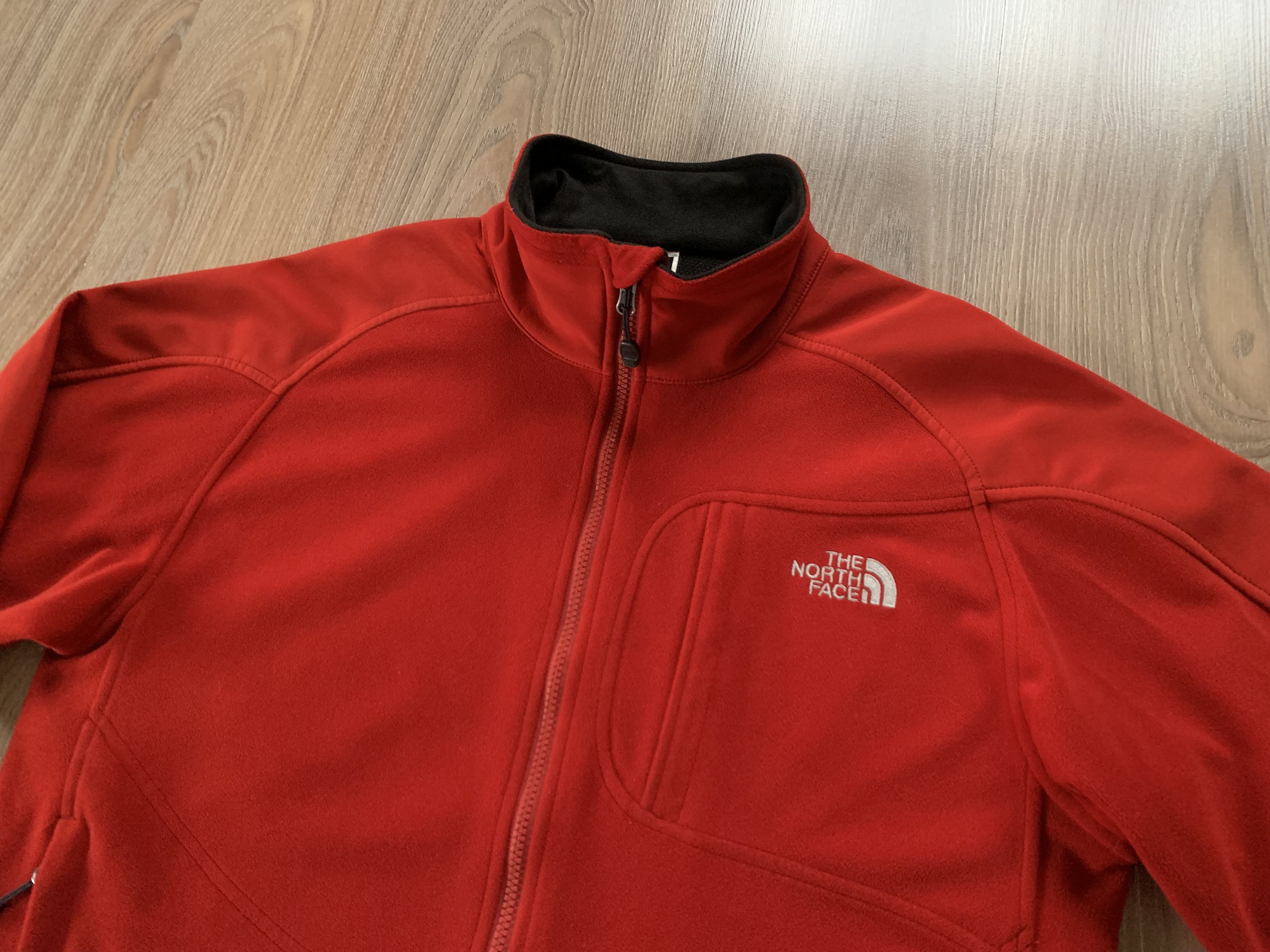 The North Face × Vintage The North Face Fleece Windspopper Red Vintage Jacket Size US M / EU 48-50 / 2 - 5 Thumbnail
