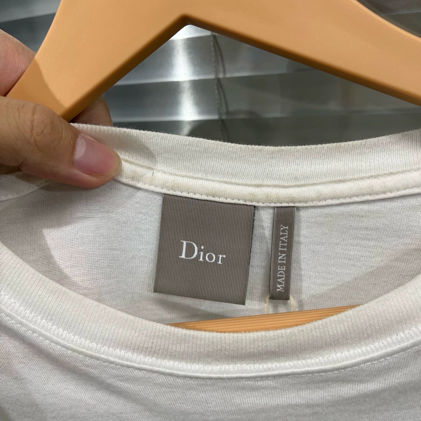 Dior Dior Book 26 Cover Slogan embroidered short sleeve M Size US M / EU 48-50 / 2 - 3 Thumbnail