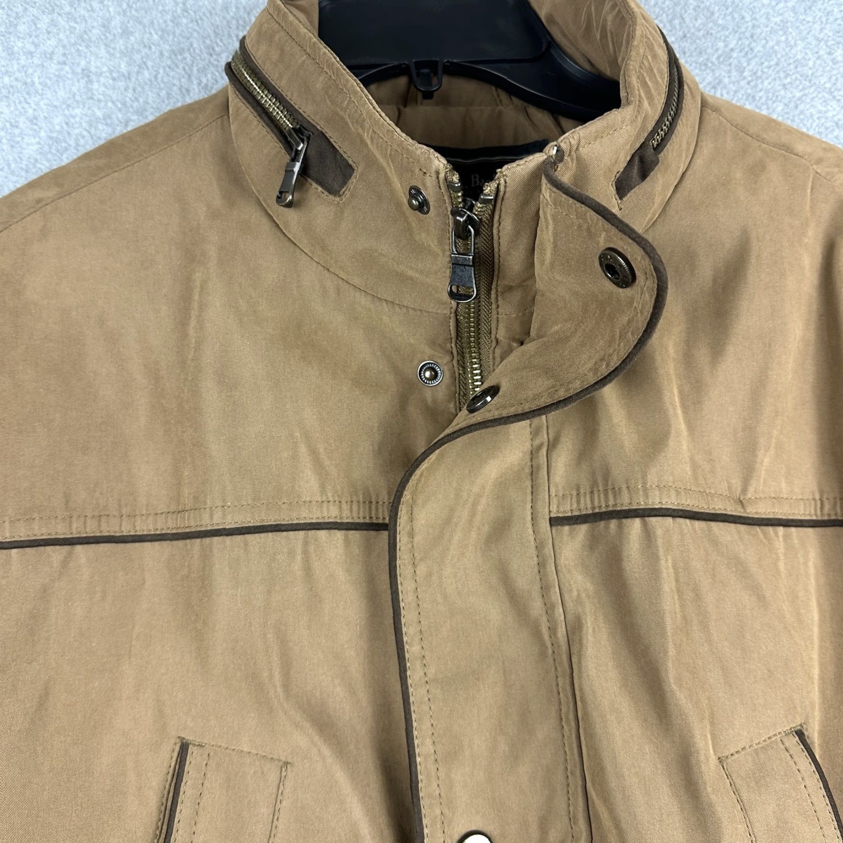 Jos. A. Bank Jos. A. Bank Reserve Coat Mens XL Brown Canvas Parka Hooded Insulated Outdoor Size US XL / EU 56 / 4 - 3 Thumbnail