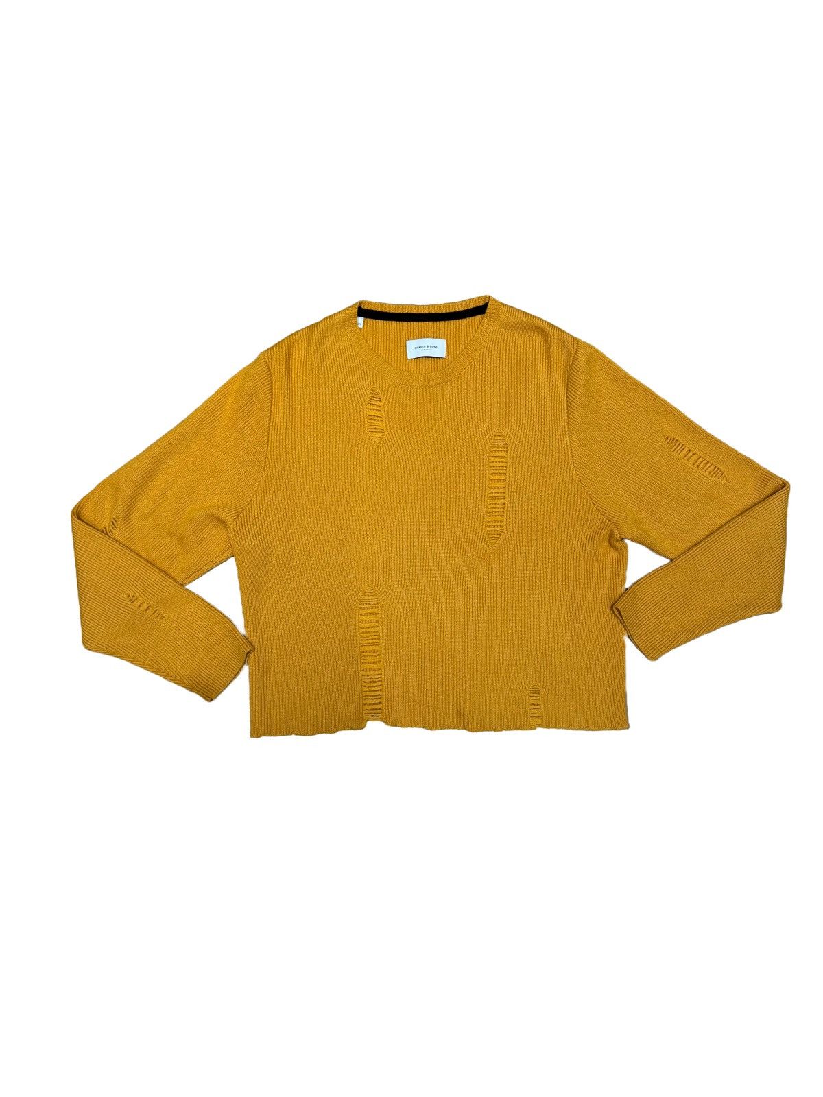 Ovadia Sons cropped knit sweater
