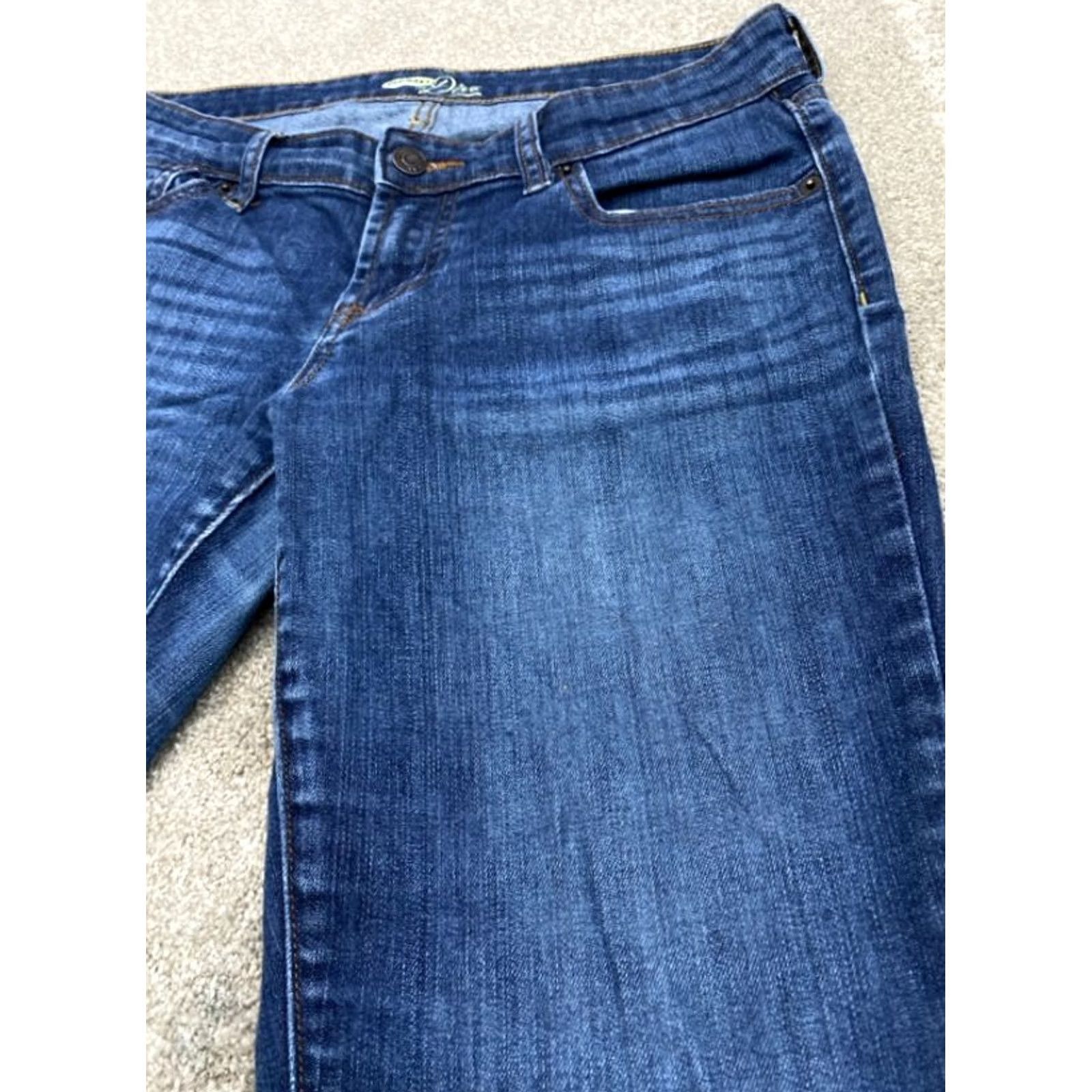 Old Navy Old Navy Jeans Women's 30 Blue Denim Skinny Stretch The Diva Jeans Regular 5-Pocket Size 30" / US 8 / IT 44 - 5 Thumbnail