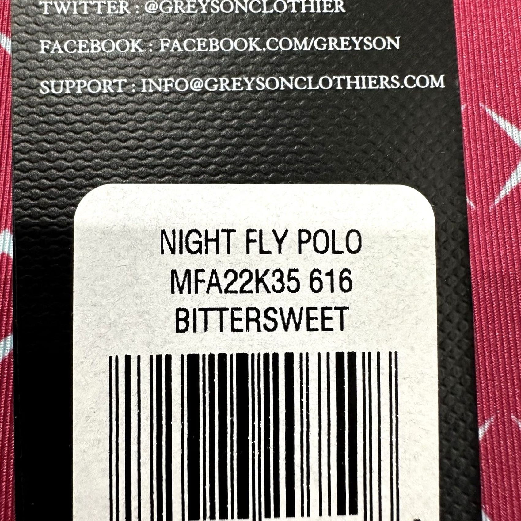 Vintage NWT Greyson Polo Shirt Mens XL Pink Night Fly Performance Golf Braver The Shave 90s? Size US XL / EU 56 / 4 - 5 Thumbnail
