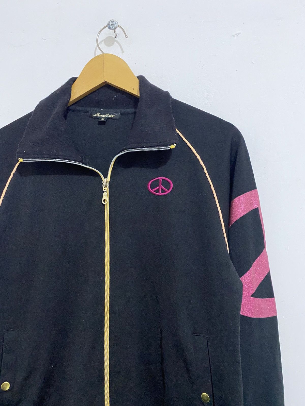 If Six Was Nine 💸BINDINGOFFER💸tracktop peace logo pink lgb 14thaddicition Size US L / EU 52-54 / 3 - 2 Thumbnail