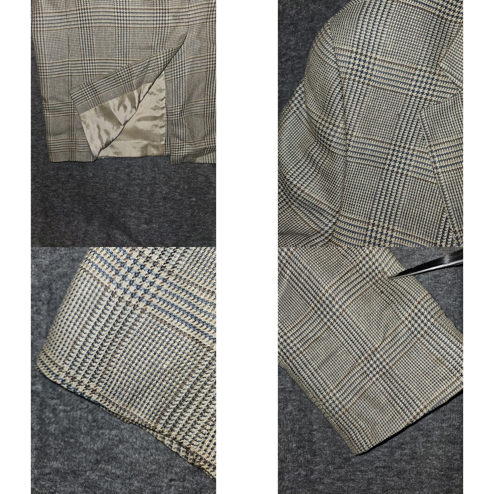 Ralph Lauren VINTAGE Chaps Ralph Lauren Blazer Silk Wool Single-Breasted 2-Button Ivory Canada Men's 44 Regular Used Size 44R - 9 Thumbnail