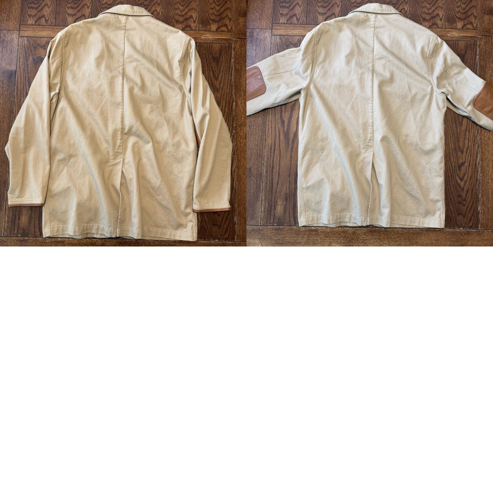 Orvis Orvis Zambezi Twill Safari Jacket Mens 42 Long Beige Hunting Field Blazer Patch Size 42R - 8 Thumbnail