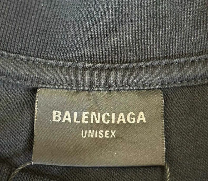 Balenciaga Balenciaga 520 limited label short sleeve black Size US M / EU 48-50 / 2 - 4 Thumbnail